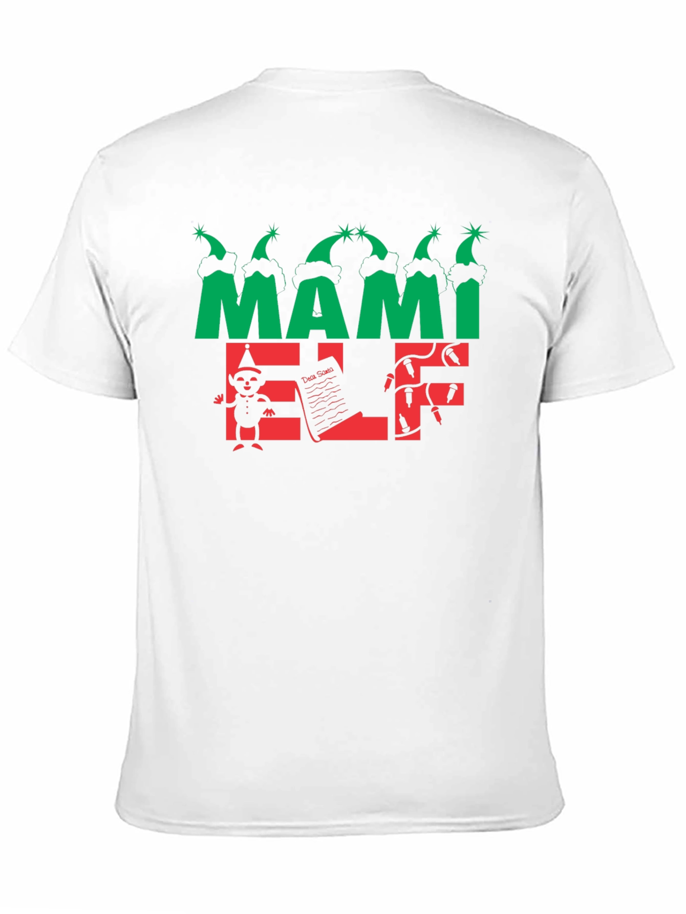 Mami Elf T-Shirt - Holiday Festive Wear