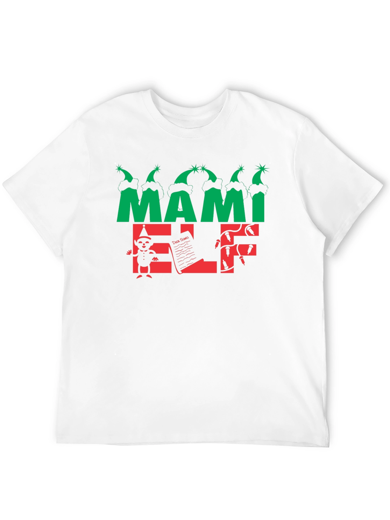 Mami Elf T-Shirt - Holiday Festive Wear