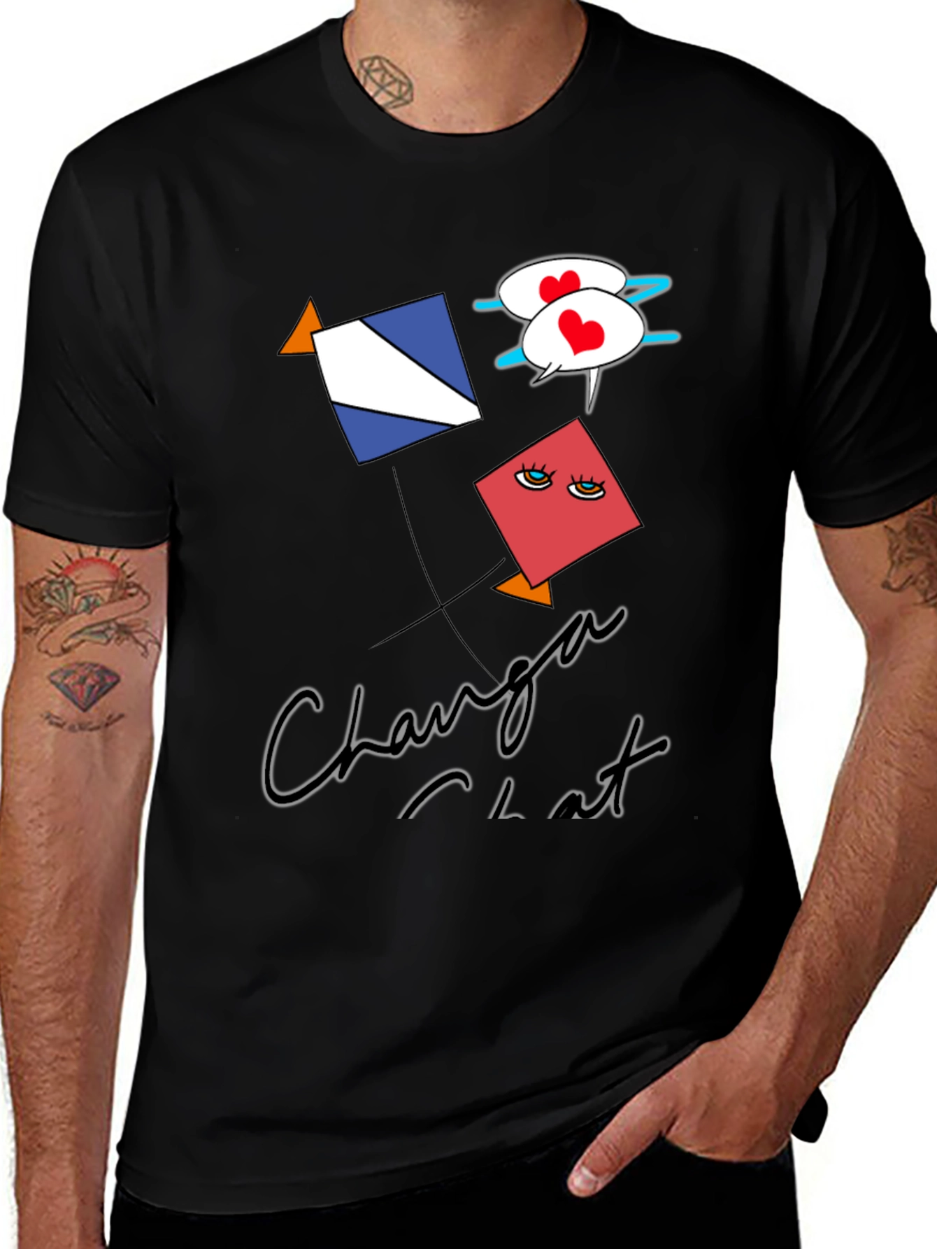 Changa Chat Kite Graphic Tee