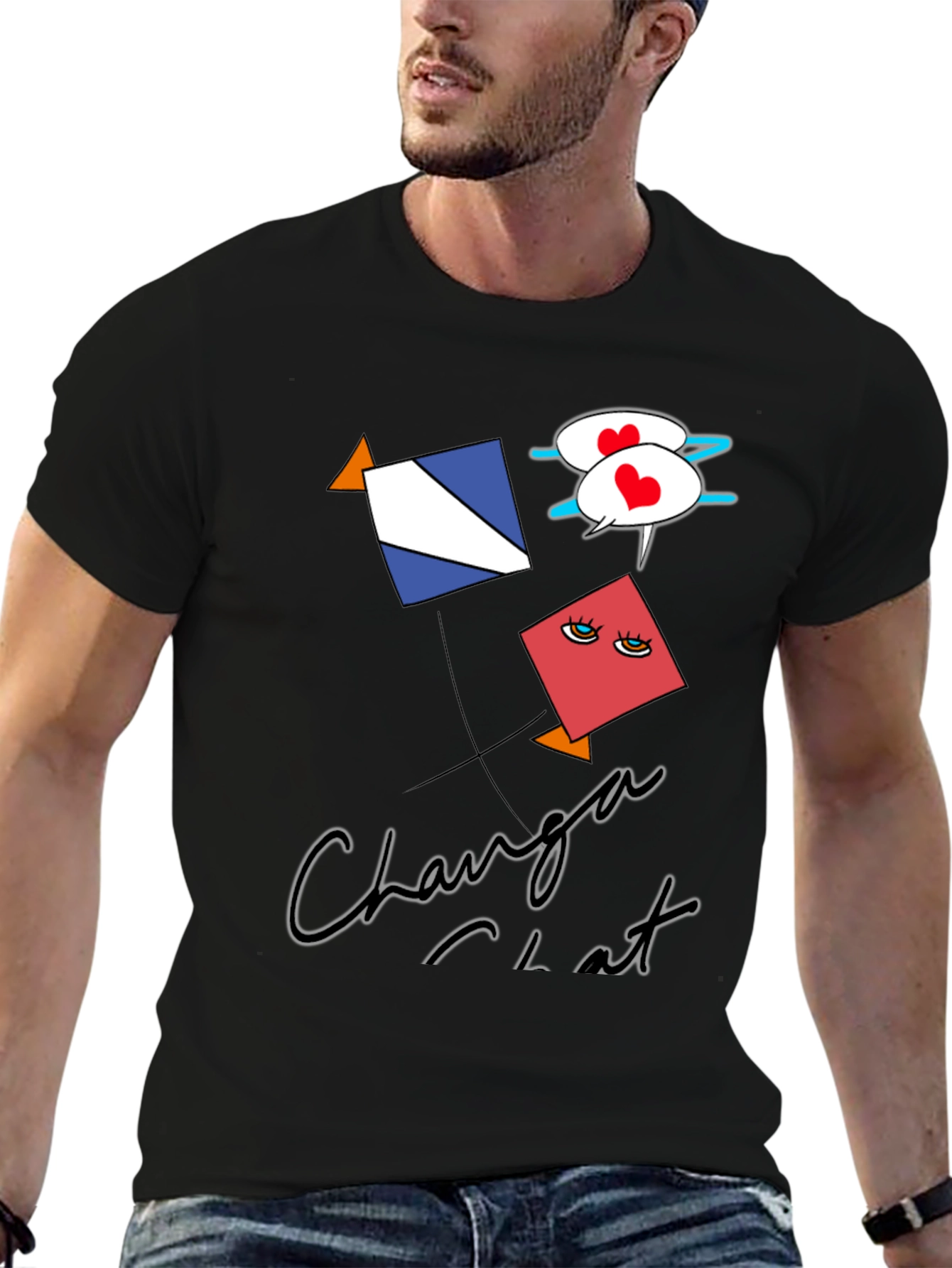 Changa Chat Kite Graphic Tee