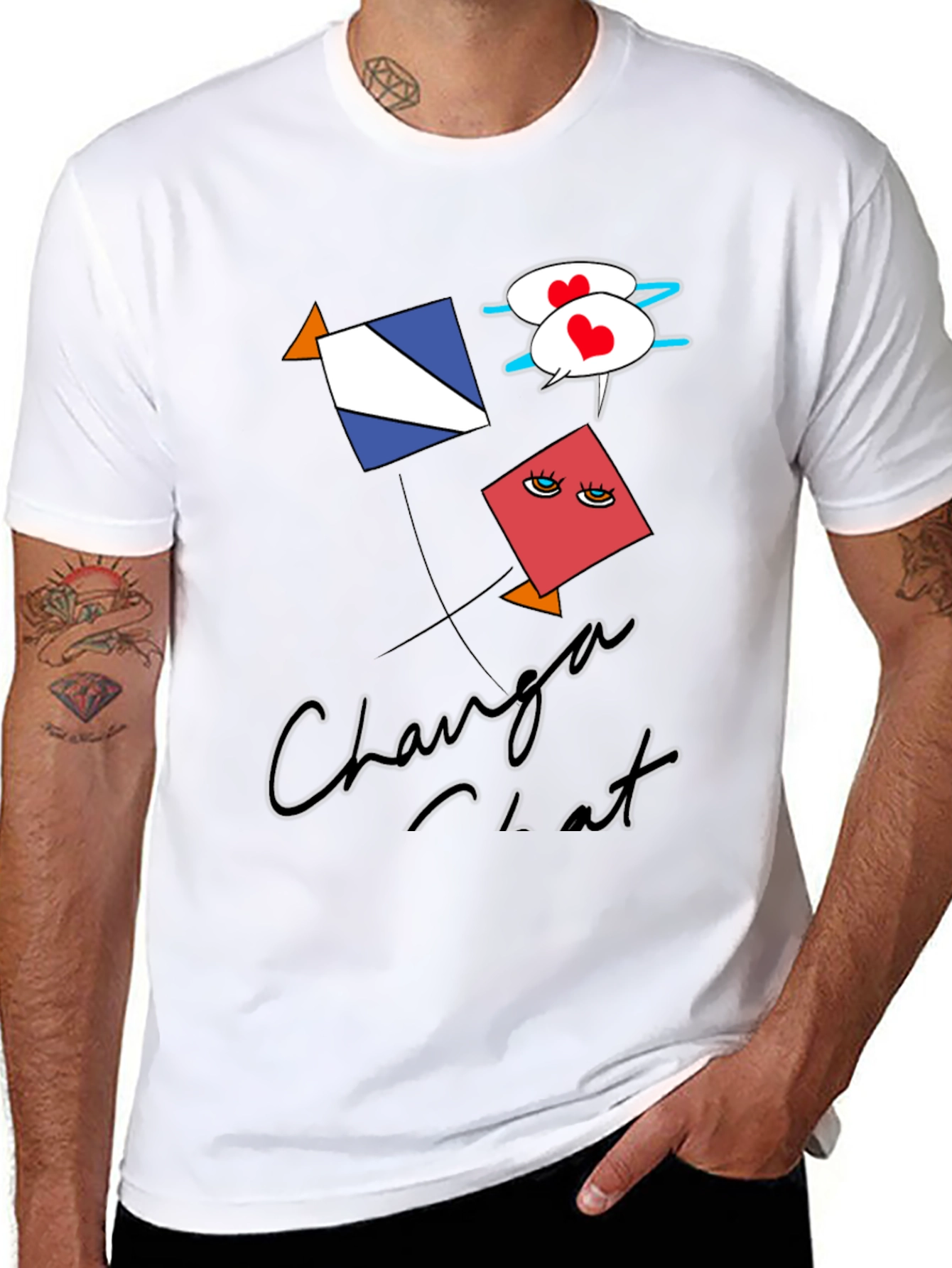 Changa Chat Kite Graphic Tee