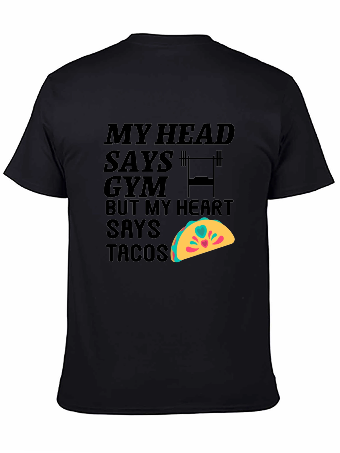 Gym & Tacos Funny T-Shirt