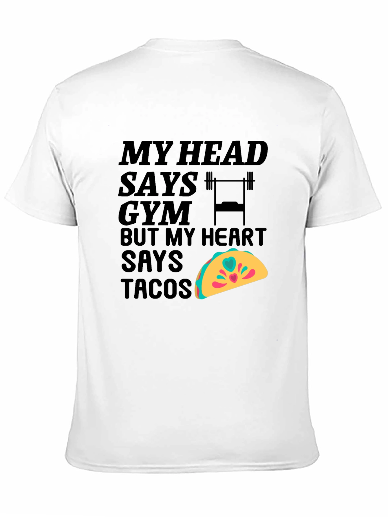 Gym & Tacos Funny T-Shirt