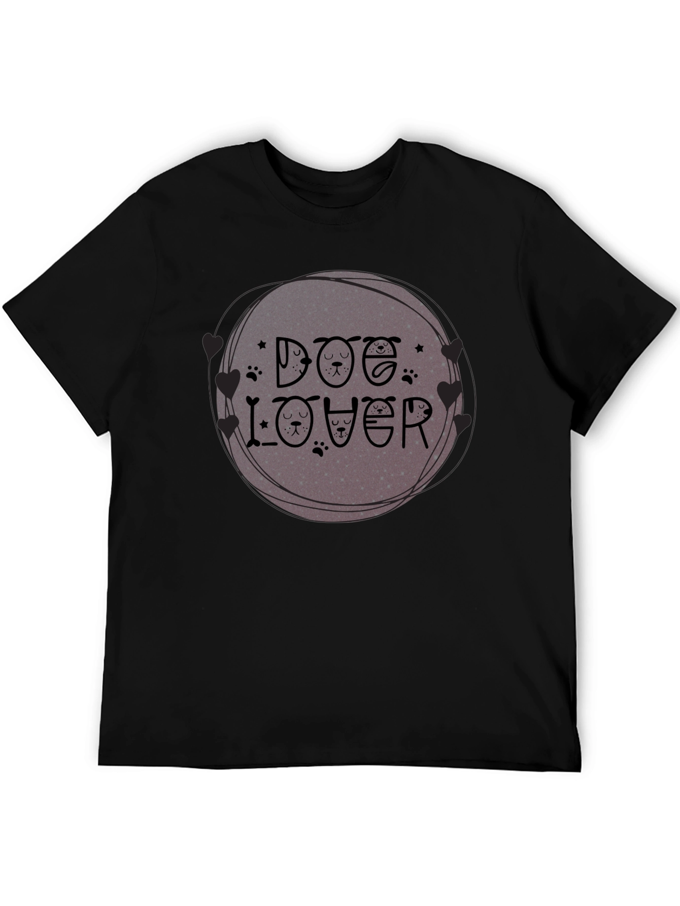 Dog Lover Graphic Tee - Unique Pet Design