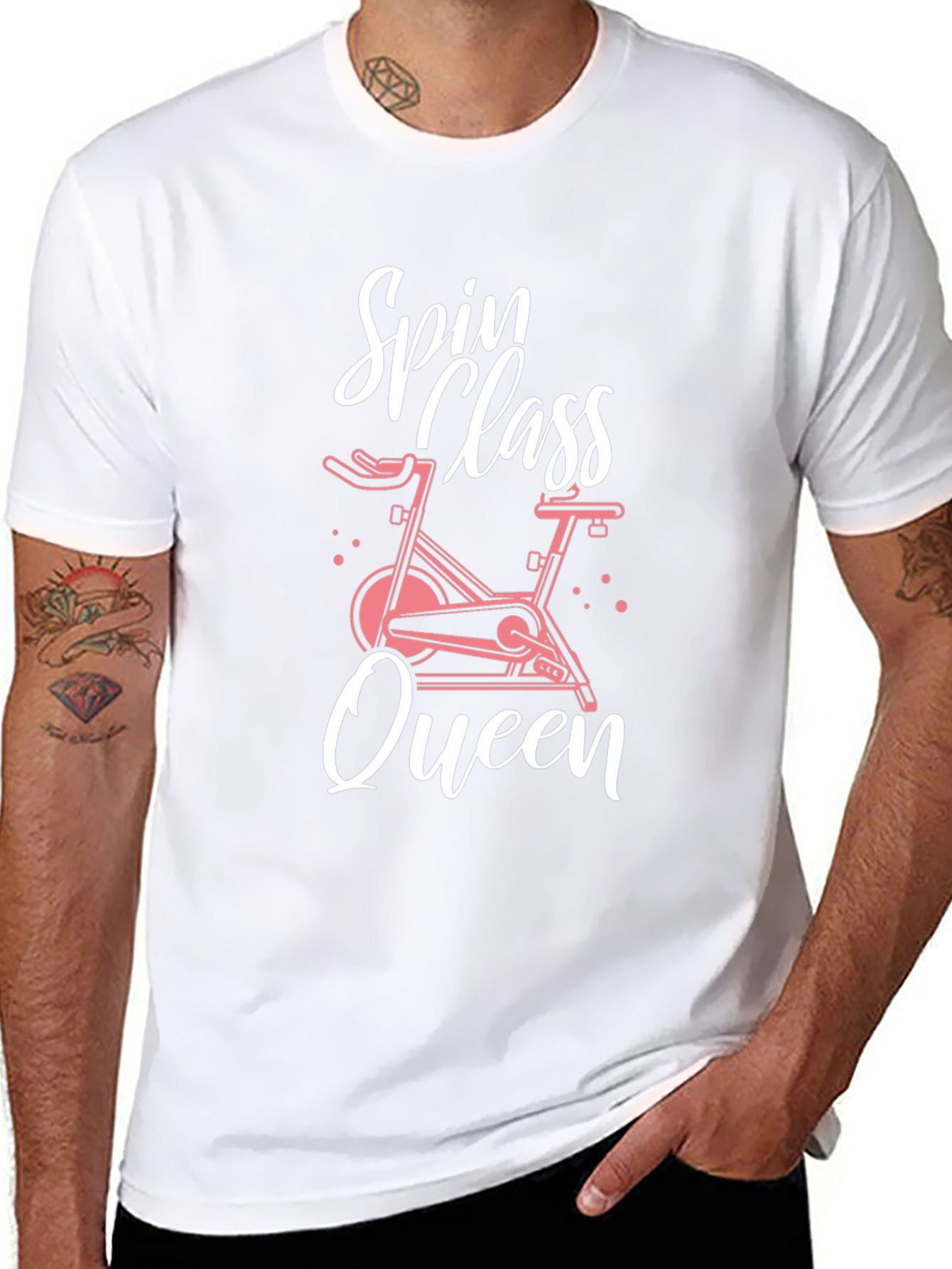 Spin Class Queen T-Shirt