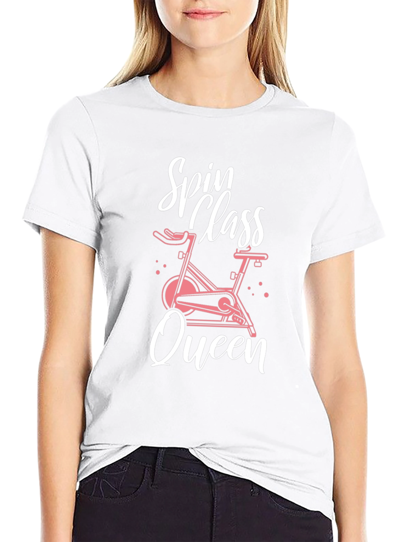 Spin Class Queen T-Shirt