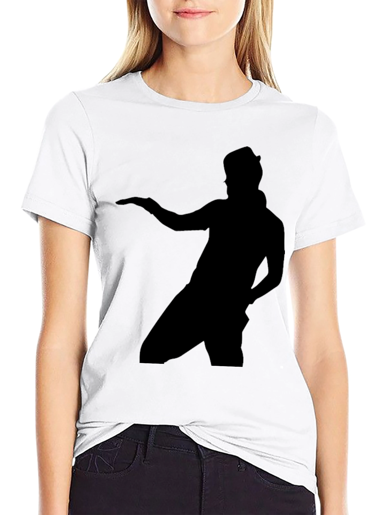Michael Jackson Silhouette Black T-Shirt