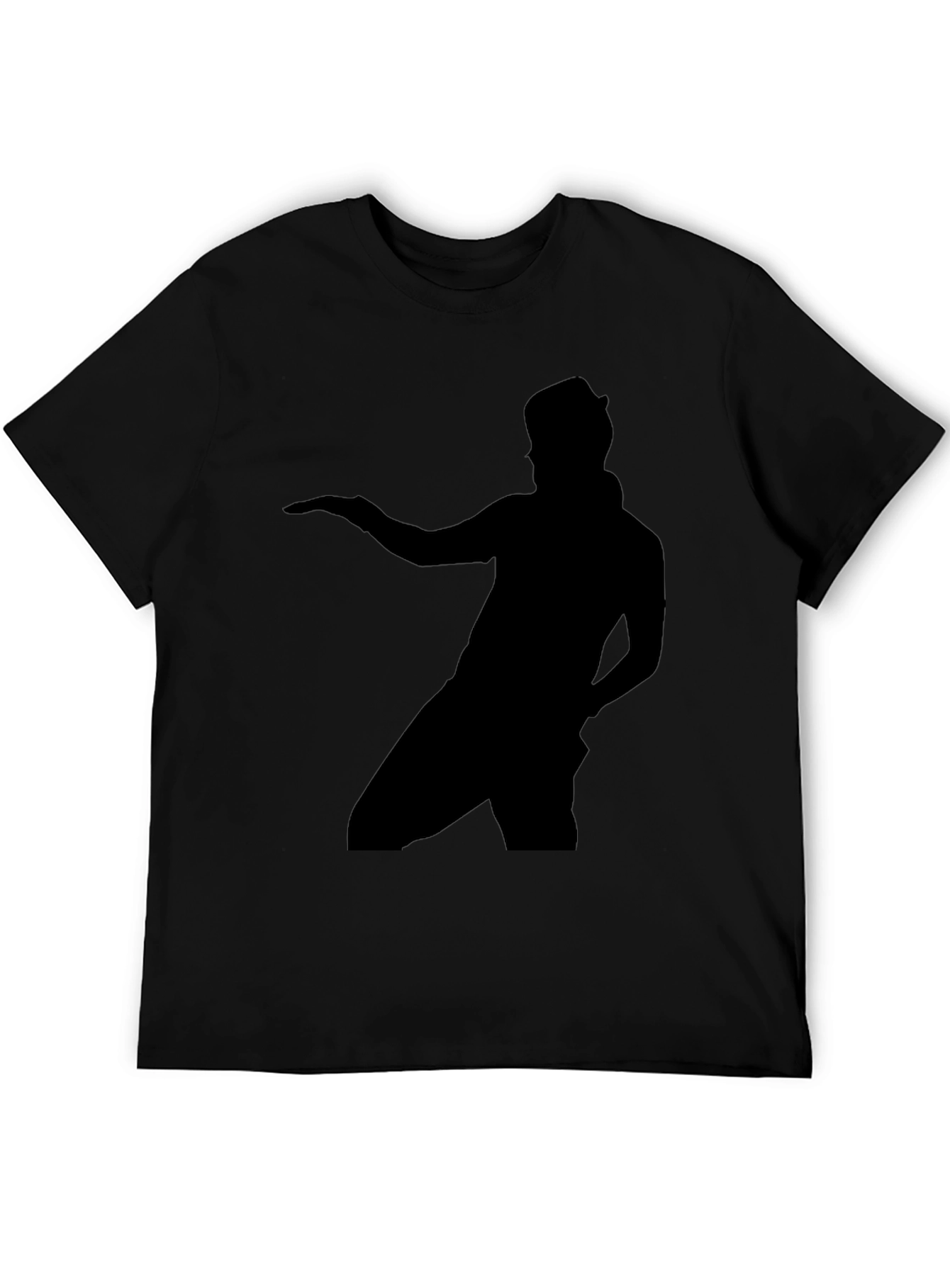 Michael Jackson Silhouette Black T-Shirt