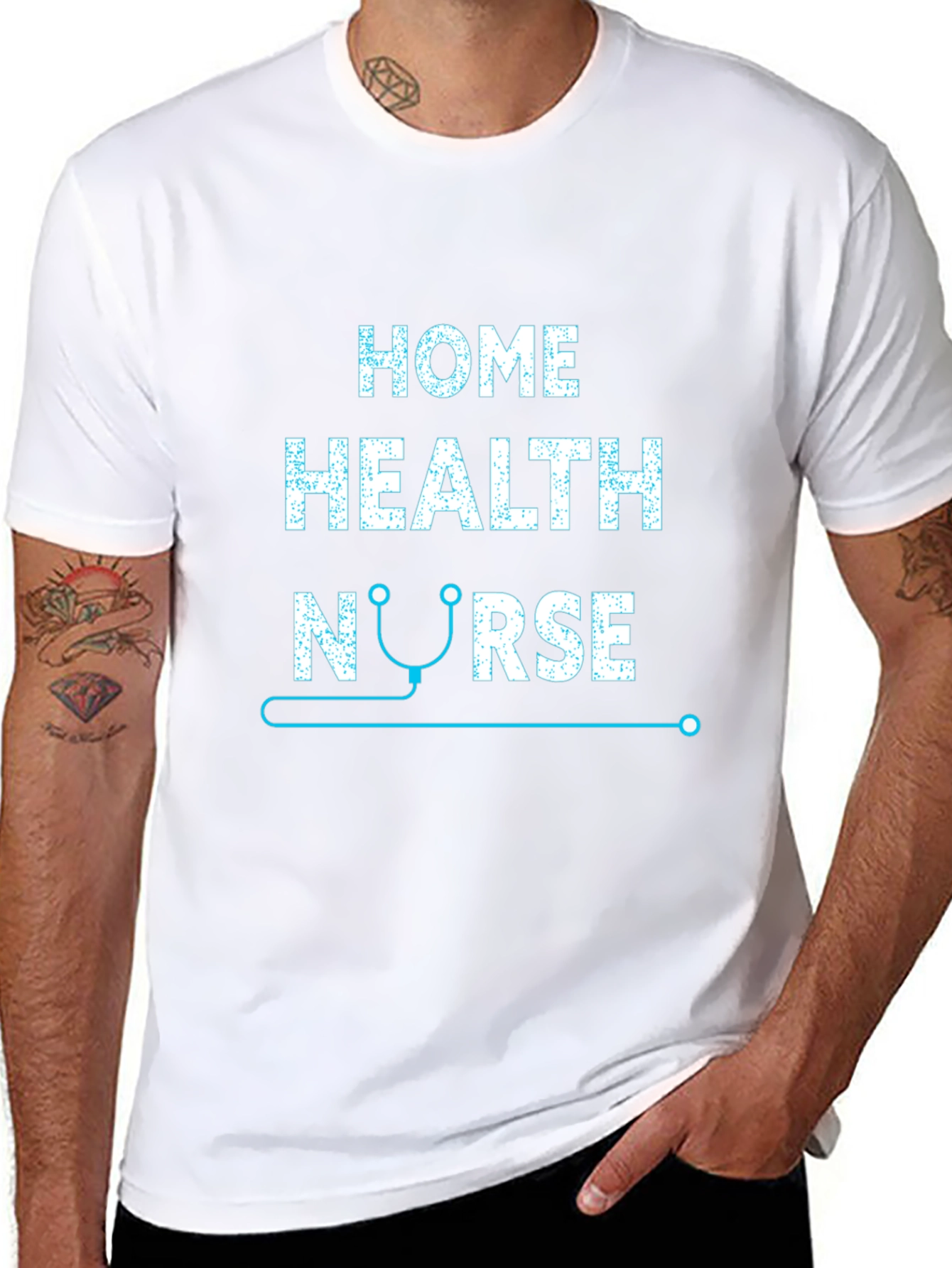 Home Health Nurse Graphic T-Shirt