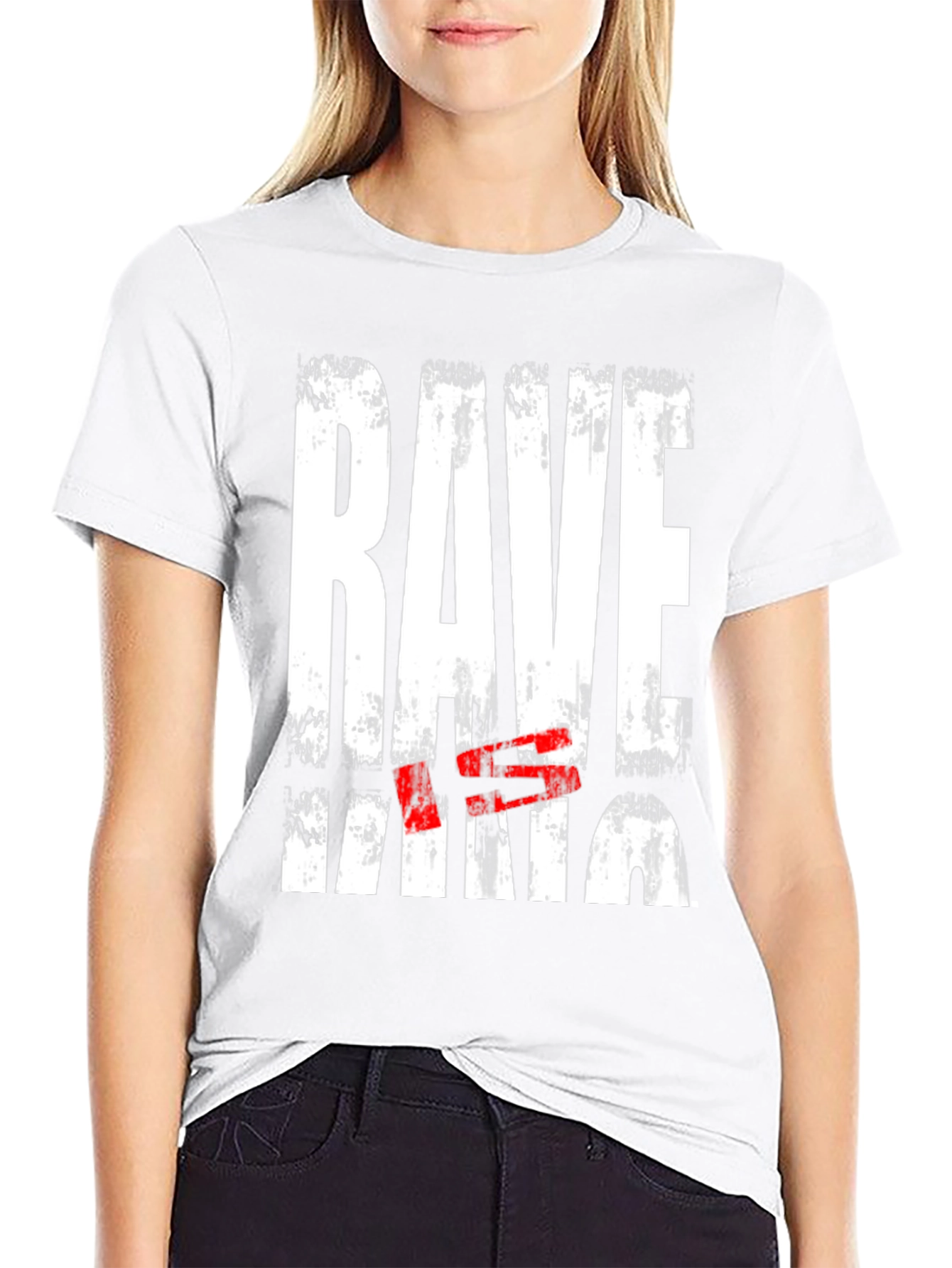 Rave King Graphic Tee - Grunge Style