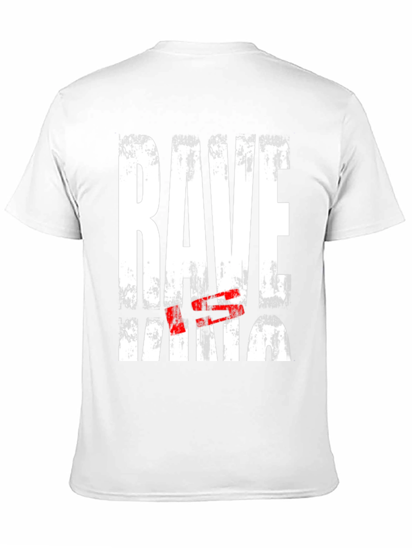 Rave King Graphic Tee - Grunge Style