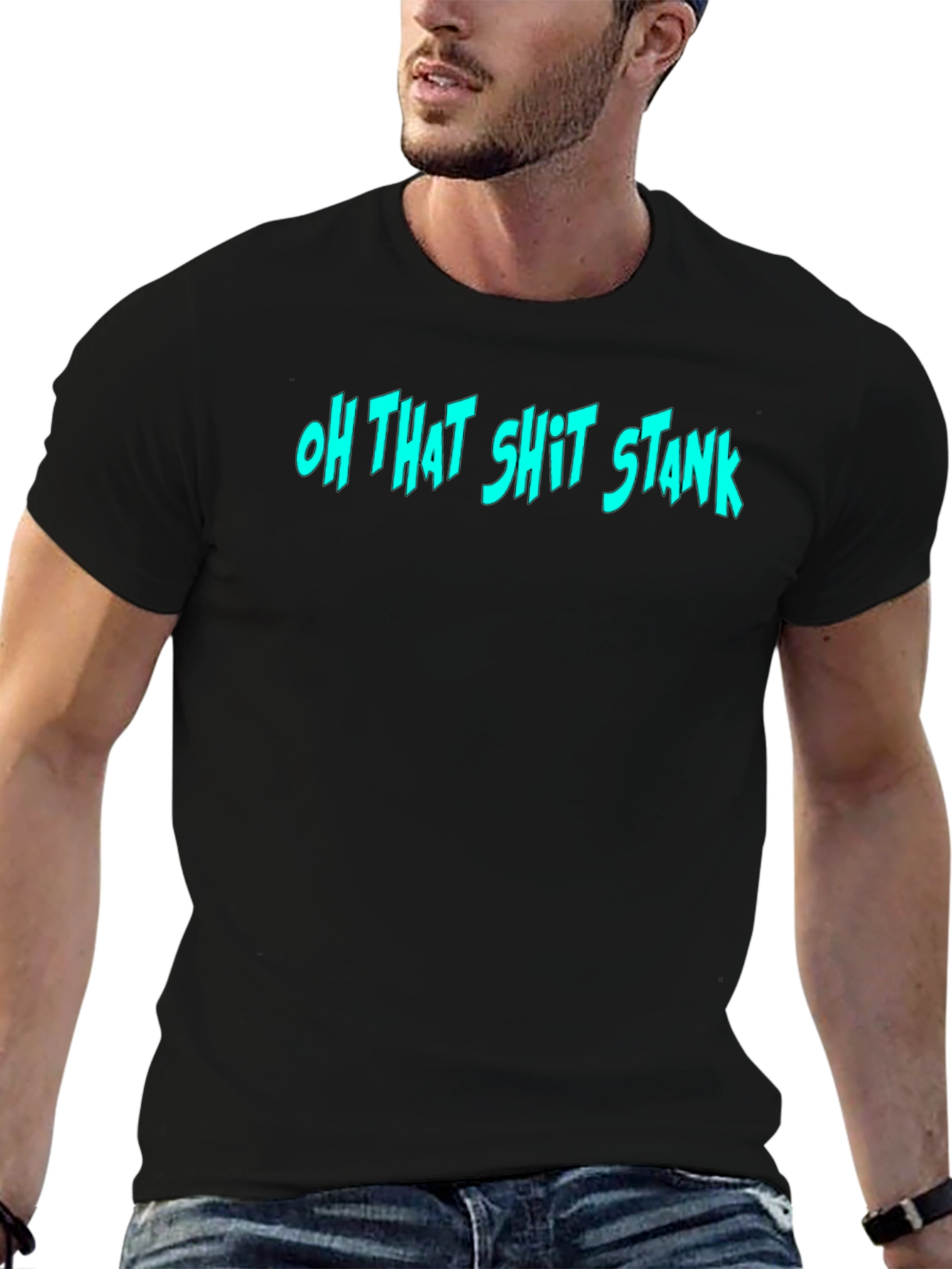 Oh That Stank Black Graphic Tee