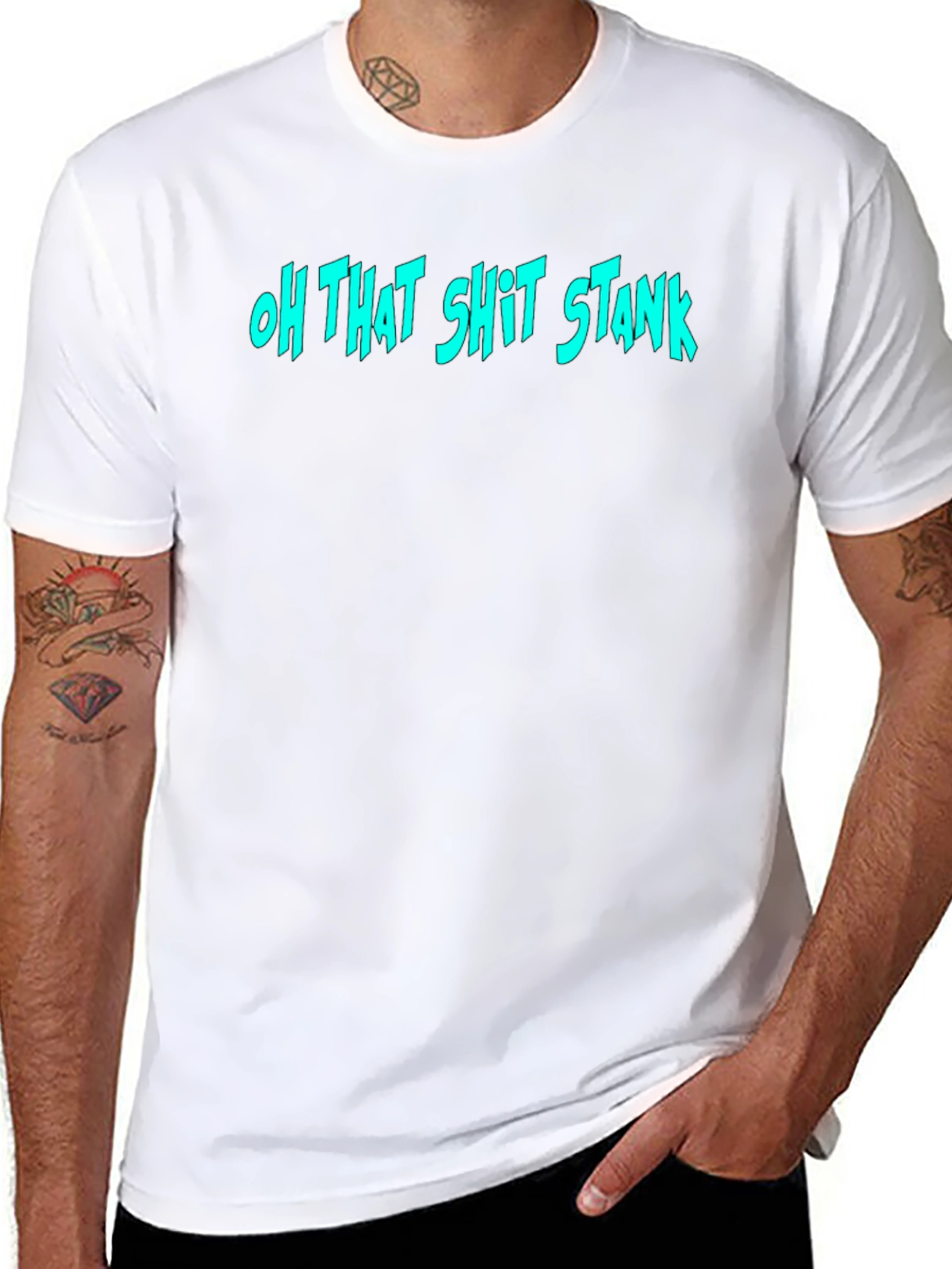 Oh That Stank Black Graphic Tee