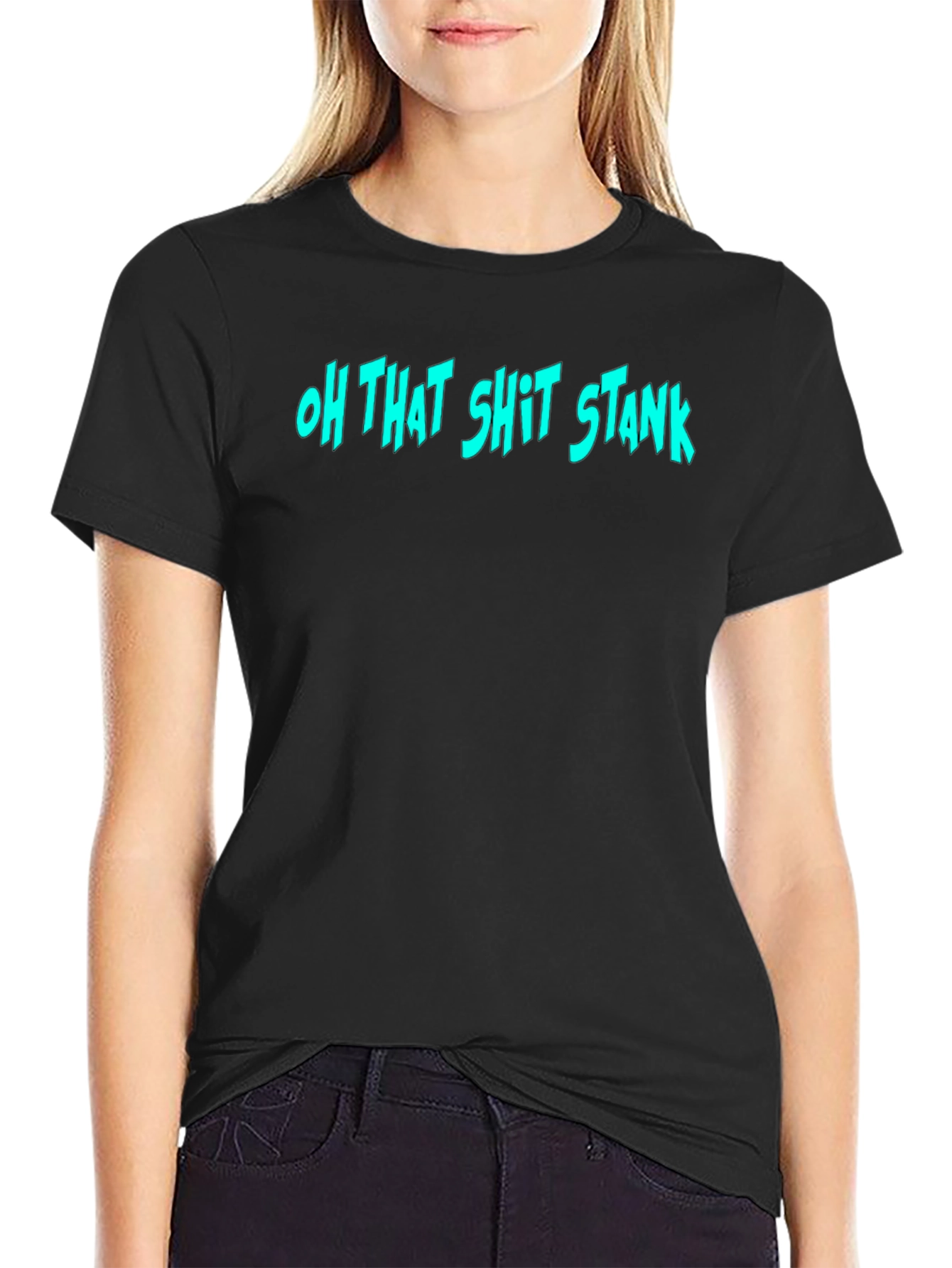 Oh That Stank Black Graphic Tee
