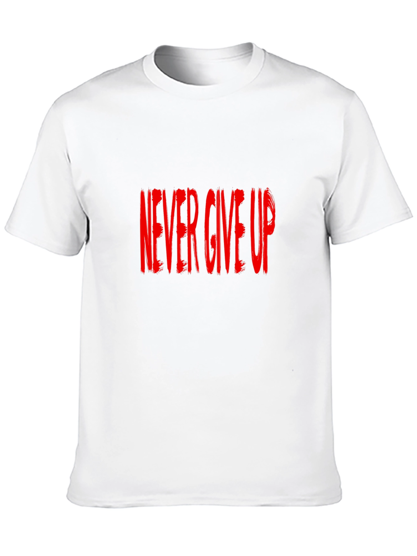 Motivational Never Give Up Graphic Tee