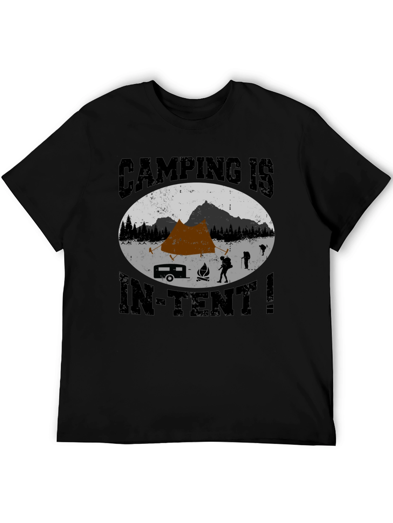 Camping Is In-Tent T-Shirt - Adventure Tee