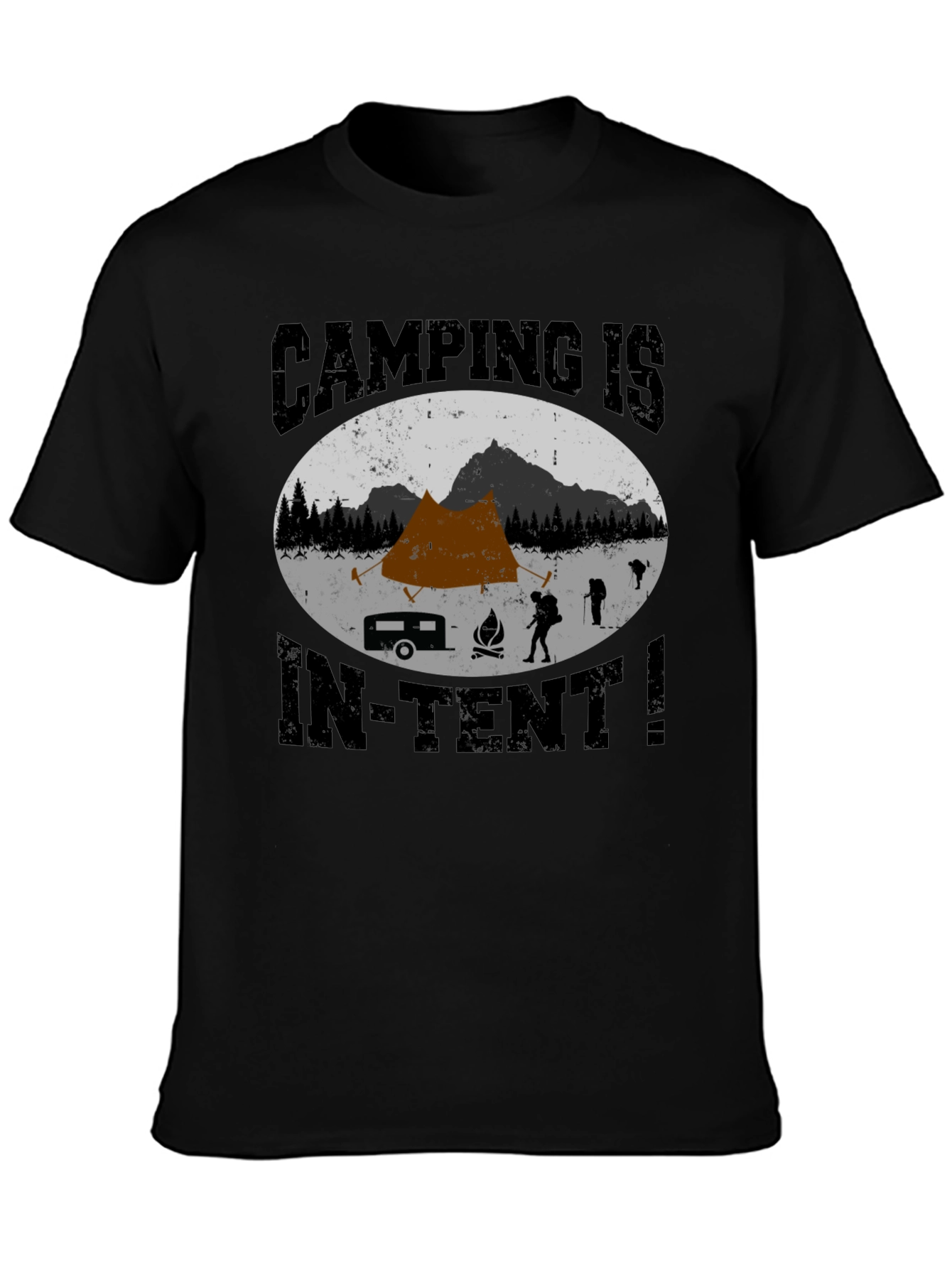 Camping Is In-Tent T-Shirt - Adventure Tee