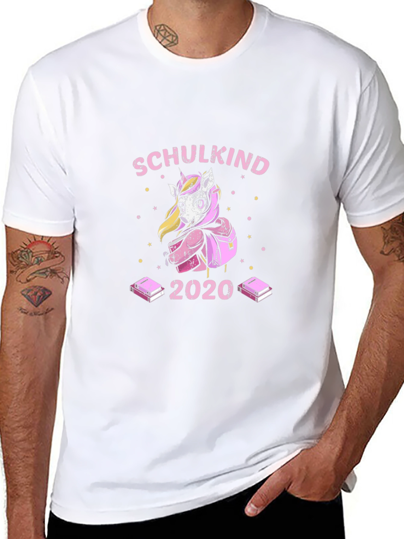 Schulkind 2020 Unicorn T-Shirt