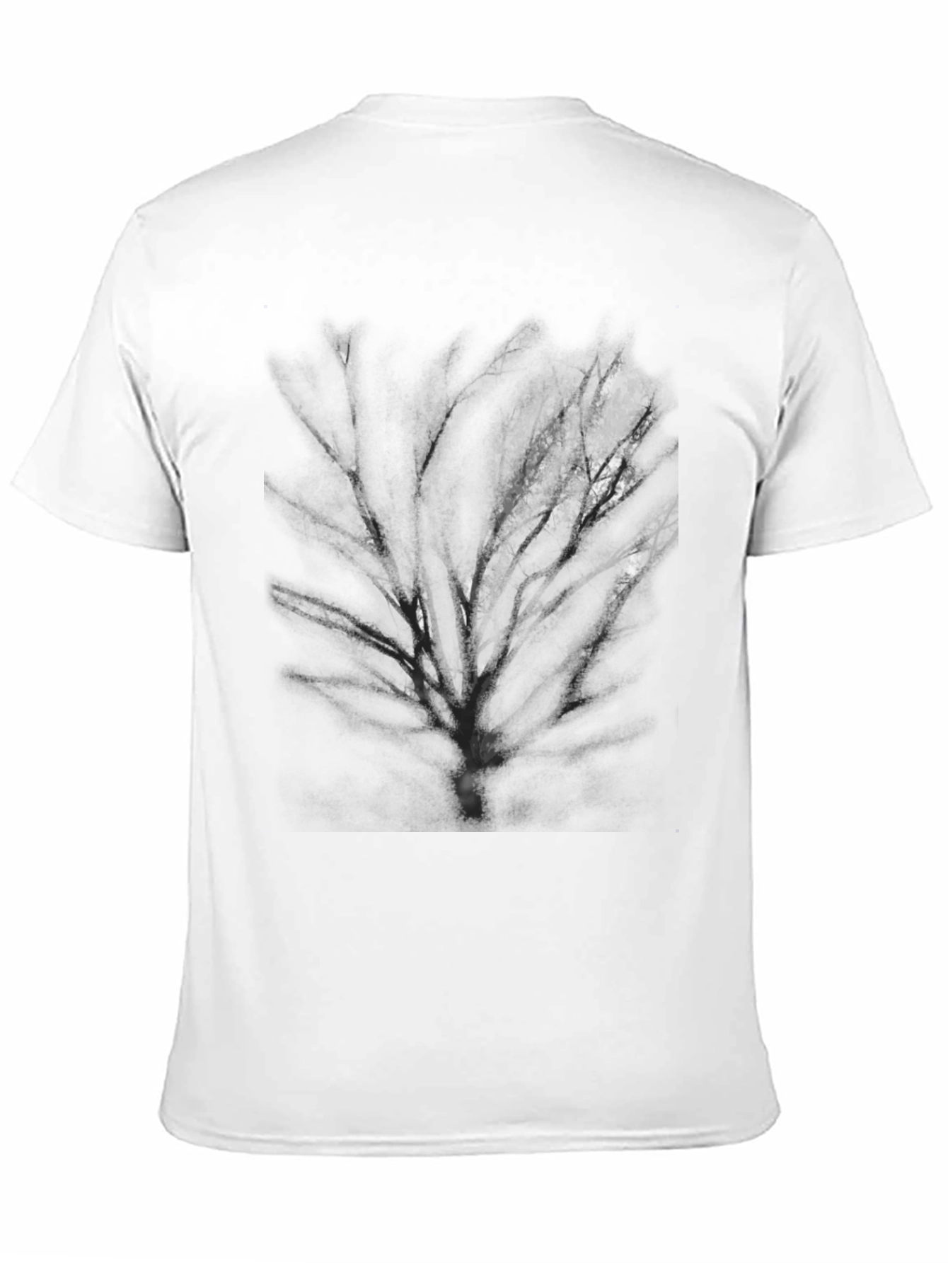 Monochrome Tree Graphic Tee