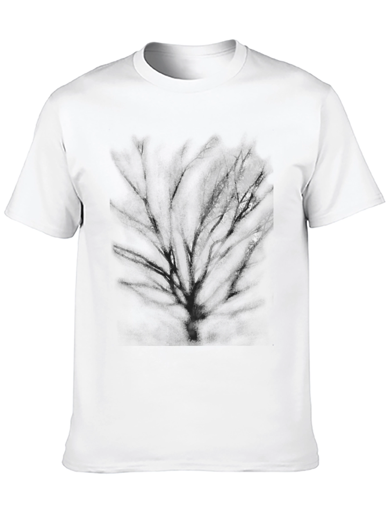 Monochrome Tree Graphic Tee