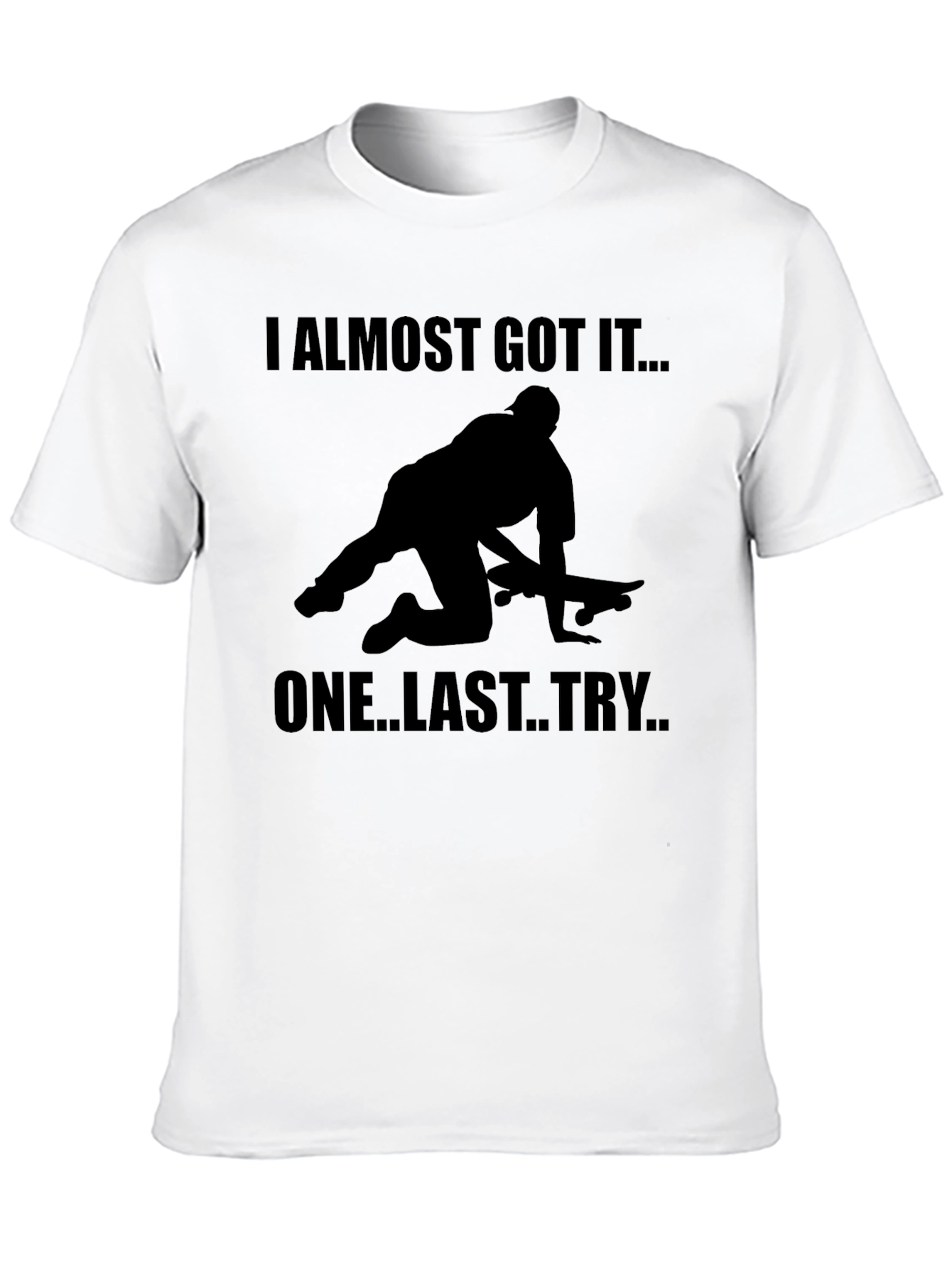 Skater Silhouette Graphic Tee - Last Try