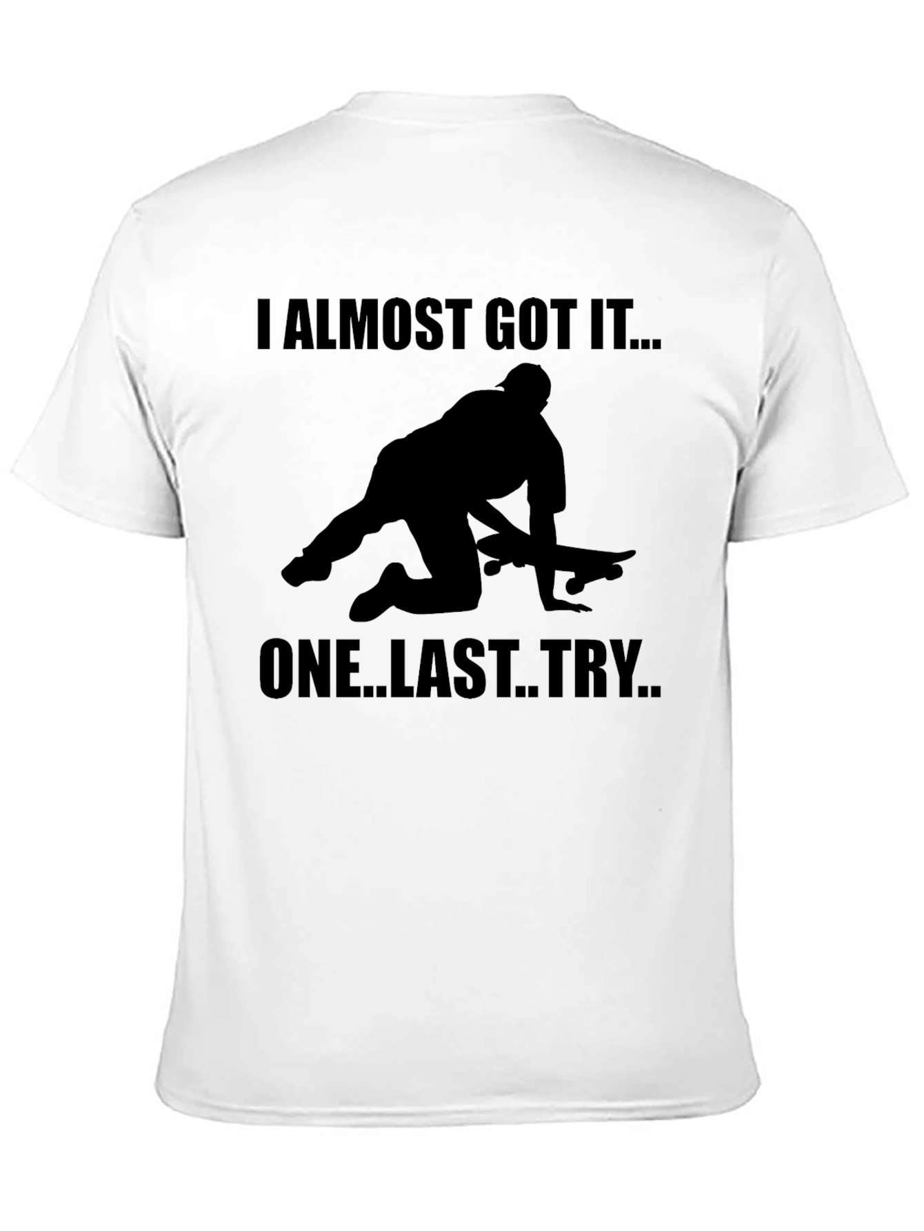 Skater Silhouette Graphic Tee - Last Try