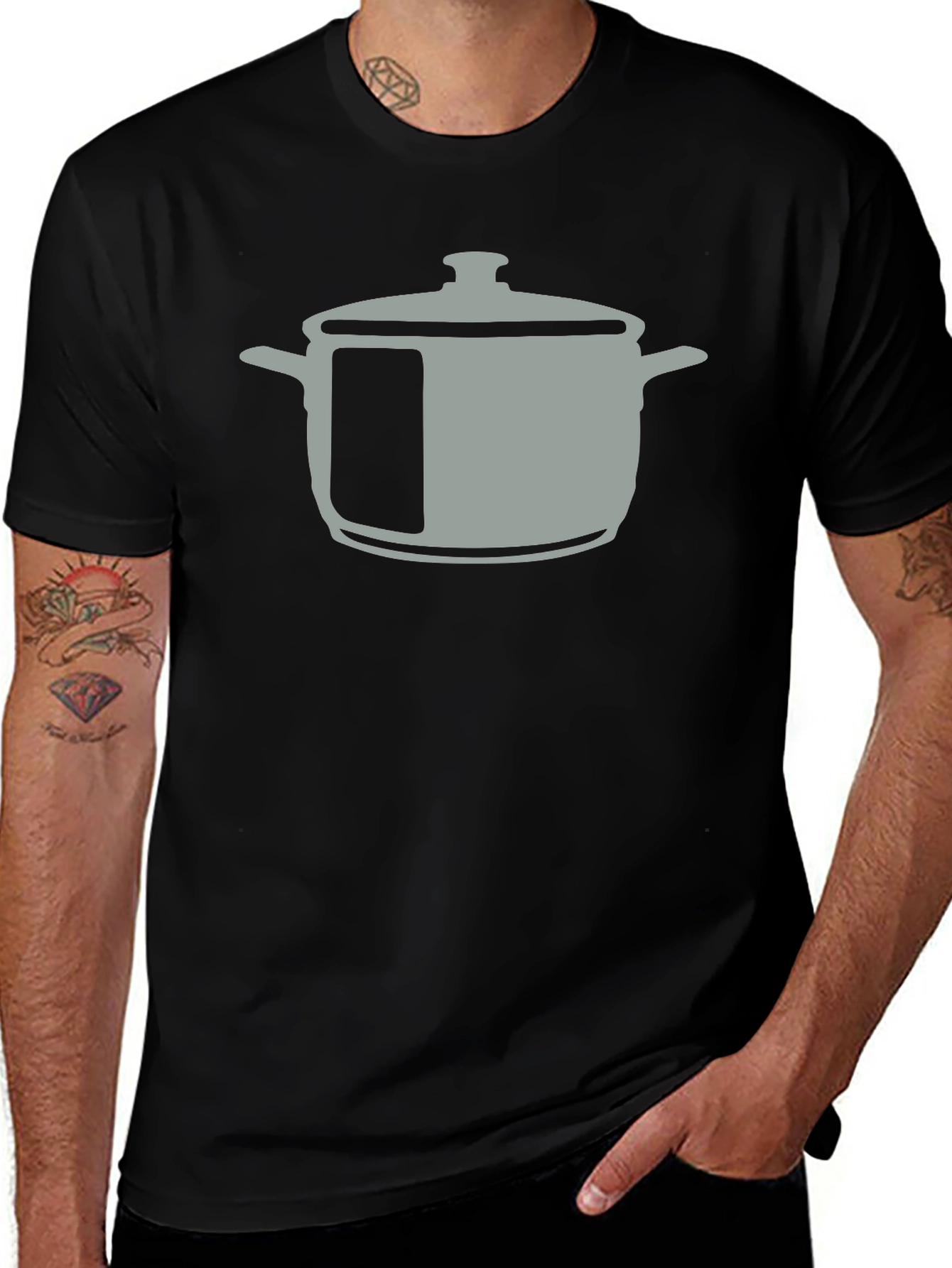 Pot Design Graphic Tee
