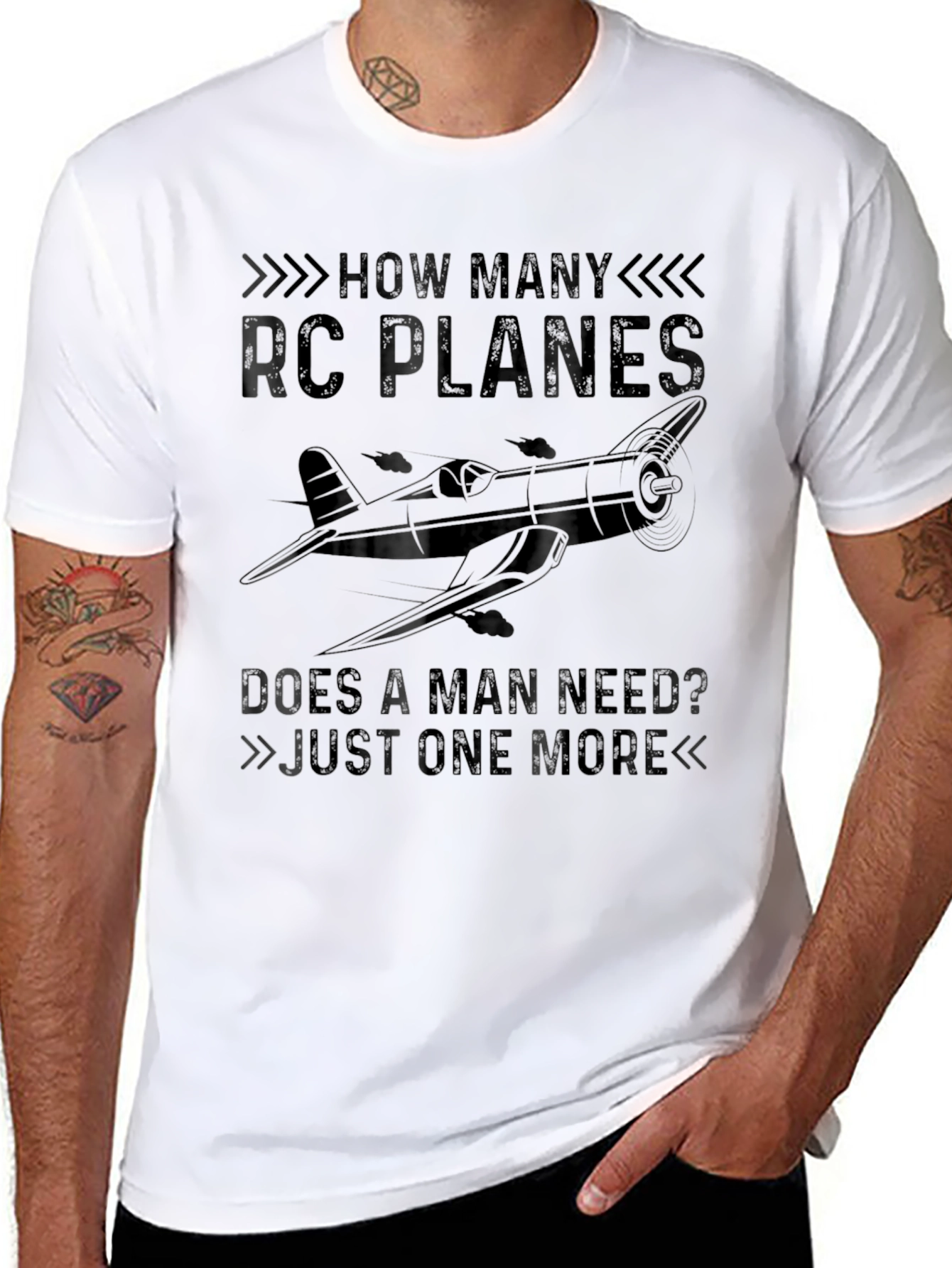 RC Planes Graphic T-Shirt - Just One More
