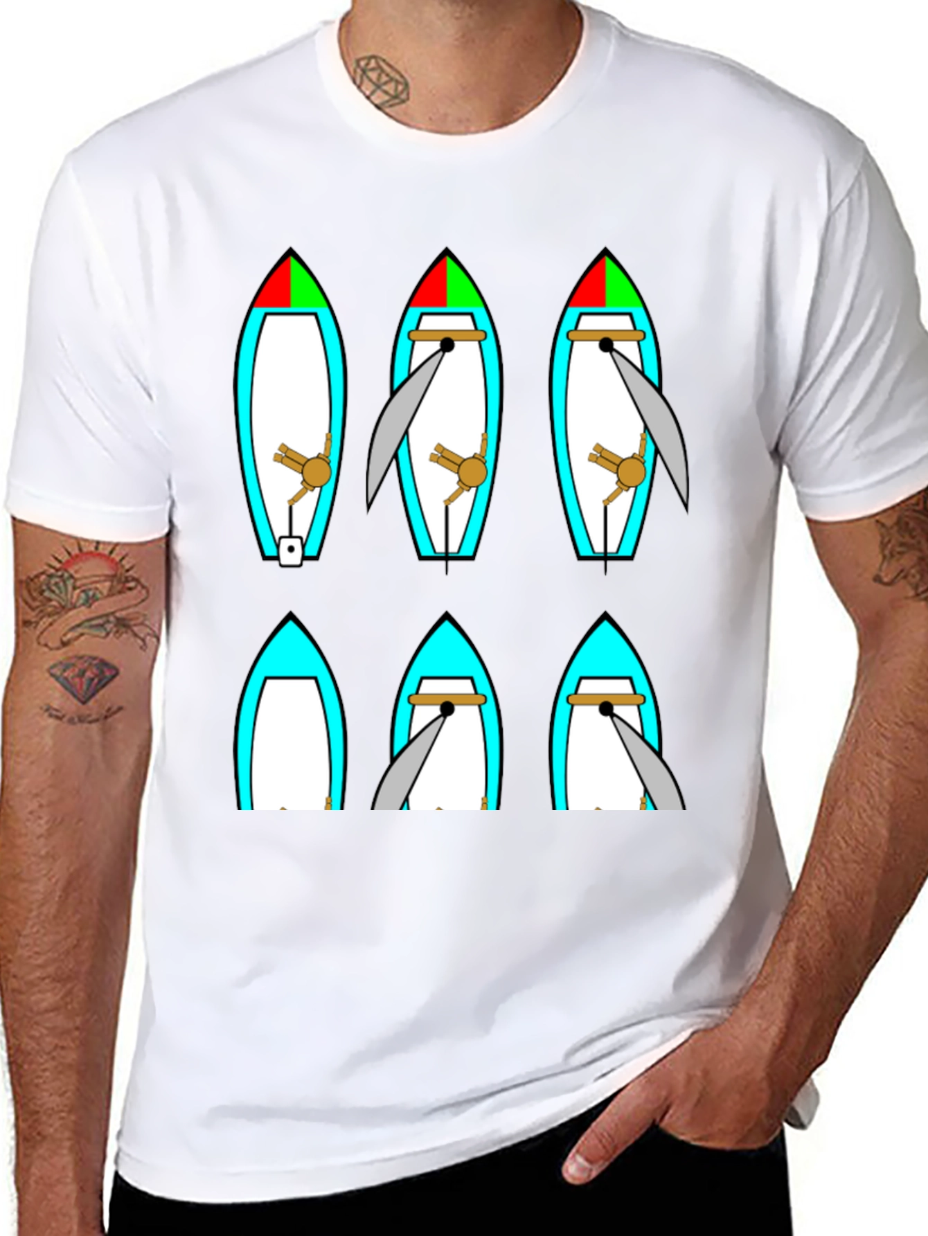 Sailing T-Shirt: Boats & Navigation
