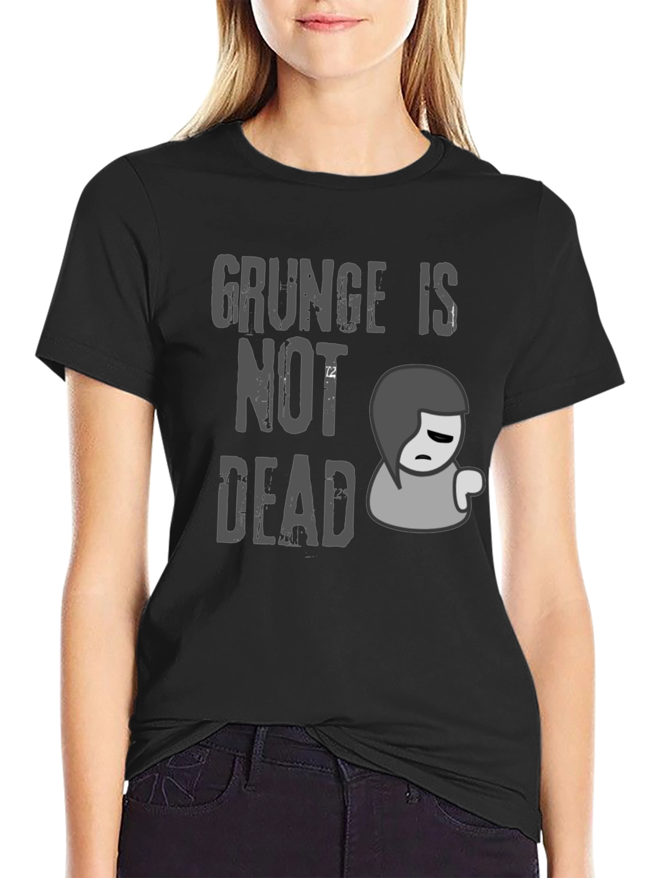 Grunge Is Not Dead Graphic Tee - Unisex
