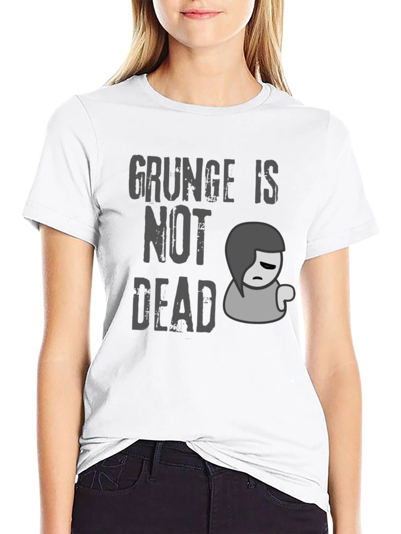 Grunge Is Not Dead Graphic Tee - Unisex