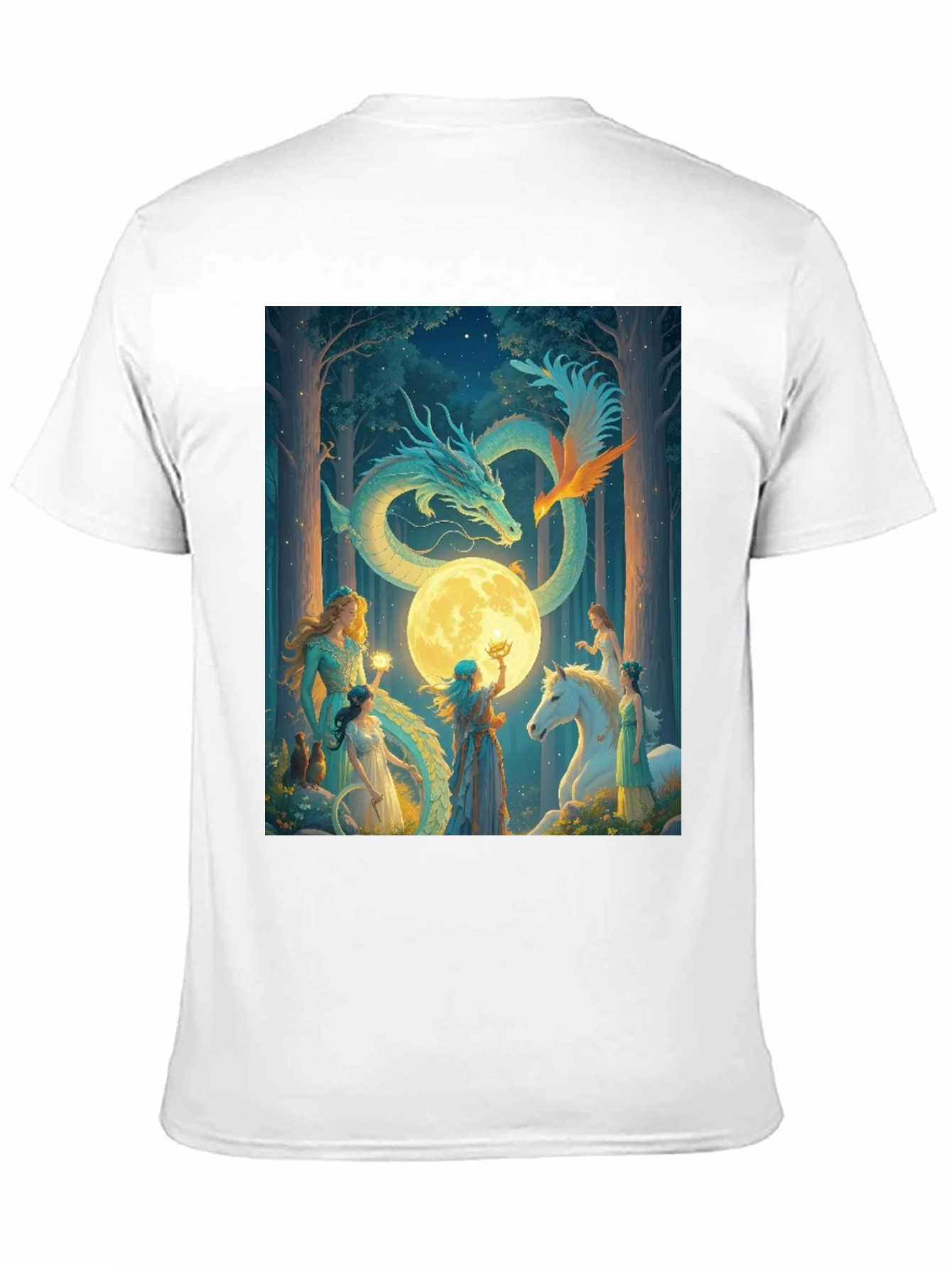 Fantasy Dragon & Fairy T-Shirt