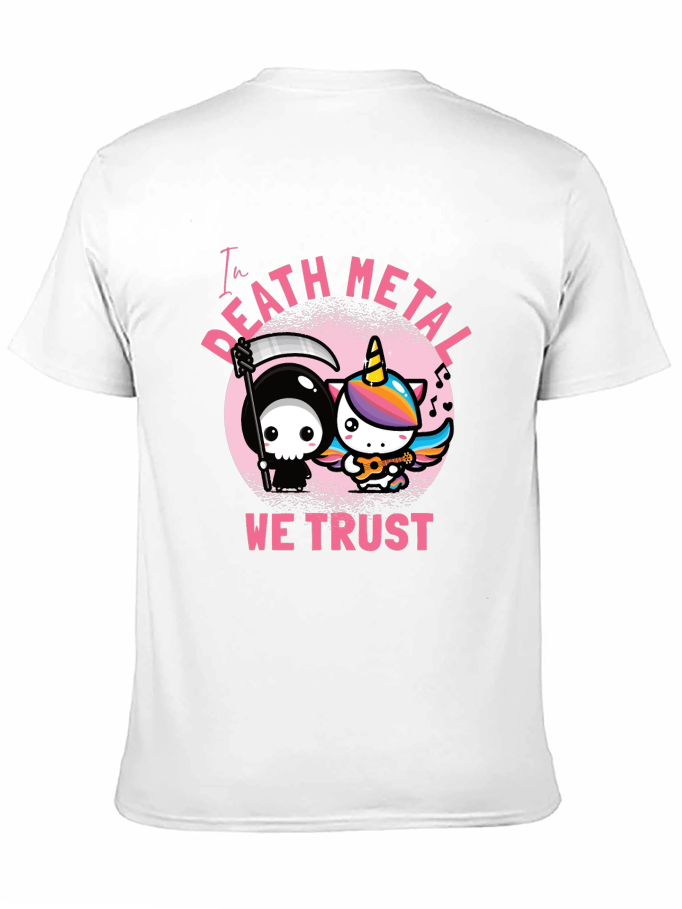 In Death Metal We Trust Graphic Tee