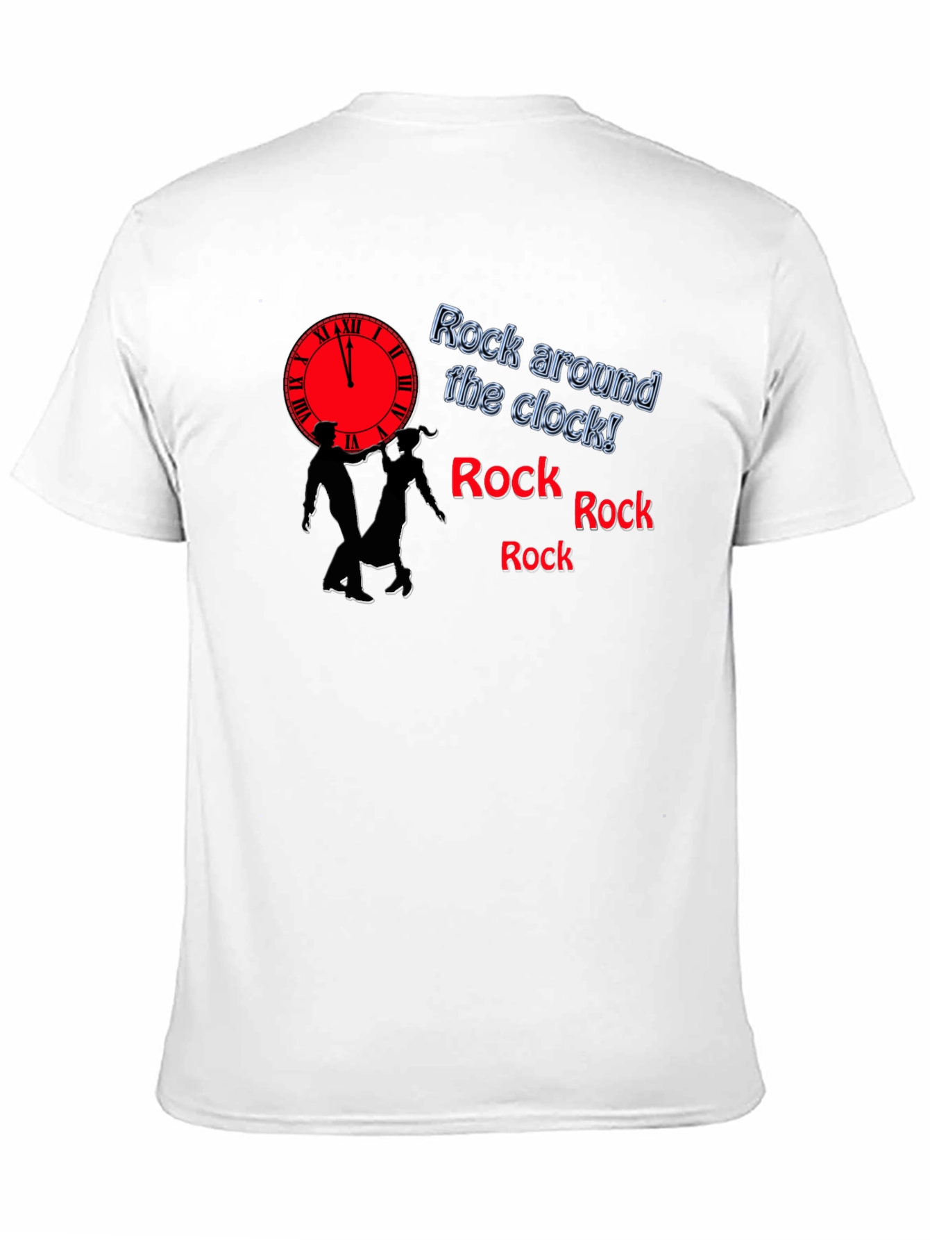Rock Around the Clock Graphic Tee