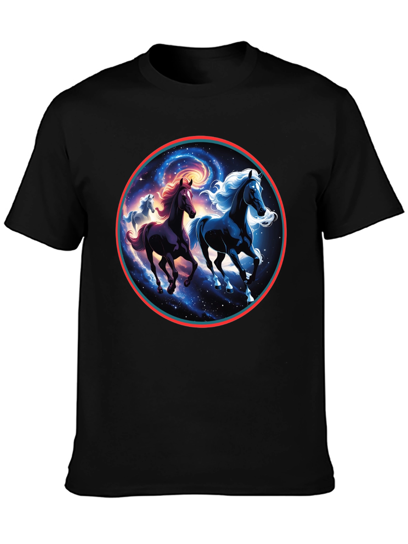 Celestial Horses Graphic Tee