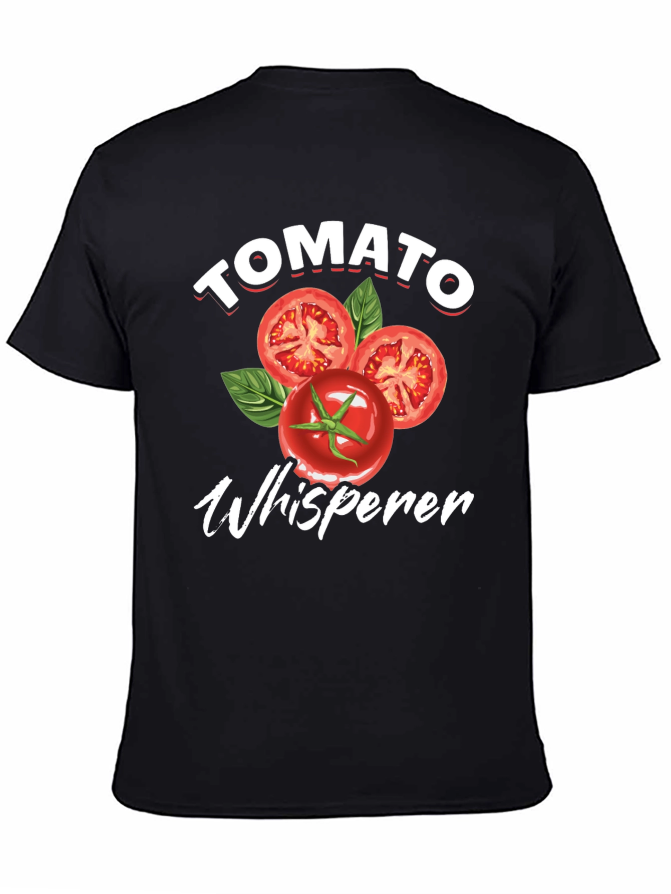 Tomato Whisperer T-Shirt - Black Cotton Blend