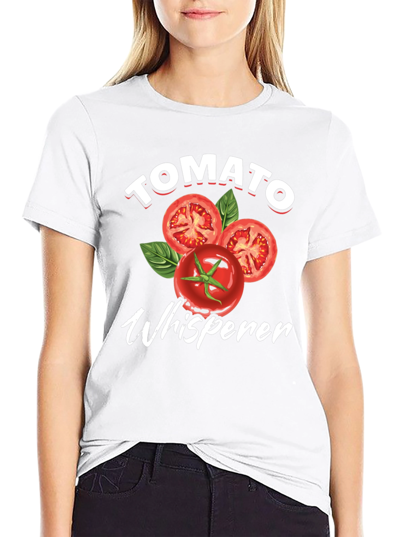 Tomato Whisperer T-Shirt - Black Cotton Blend