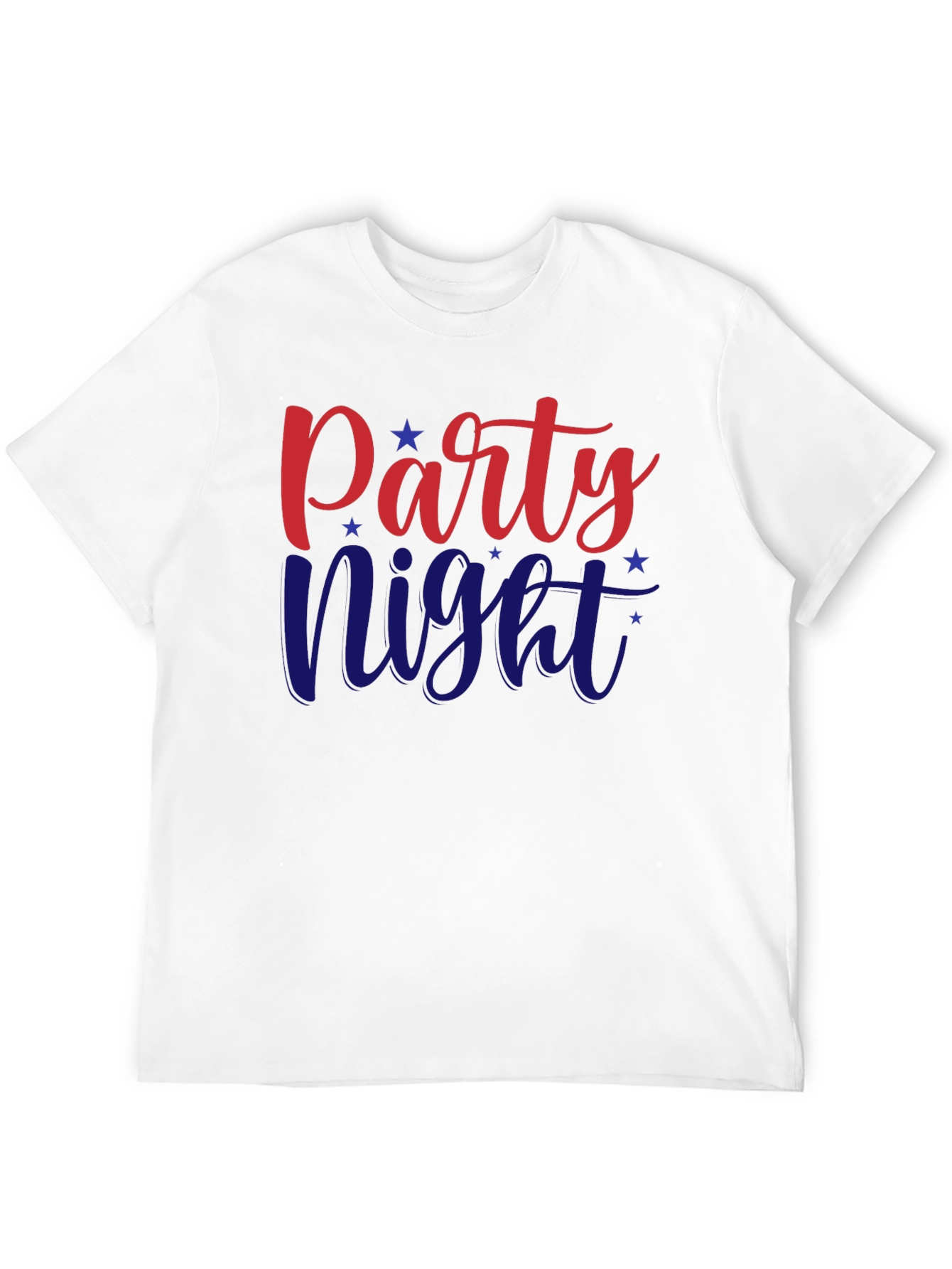 Party Night Graphic Tee - Patriotic T-Shirt