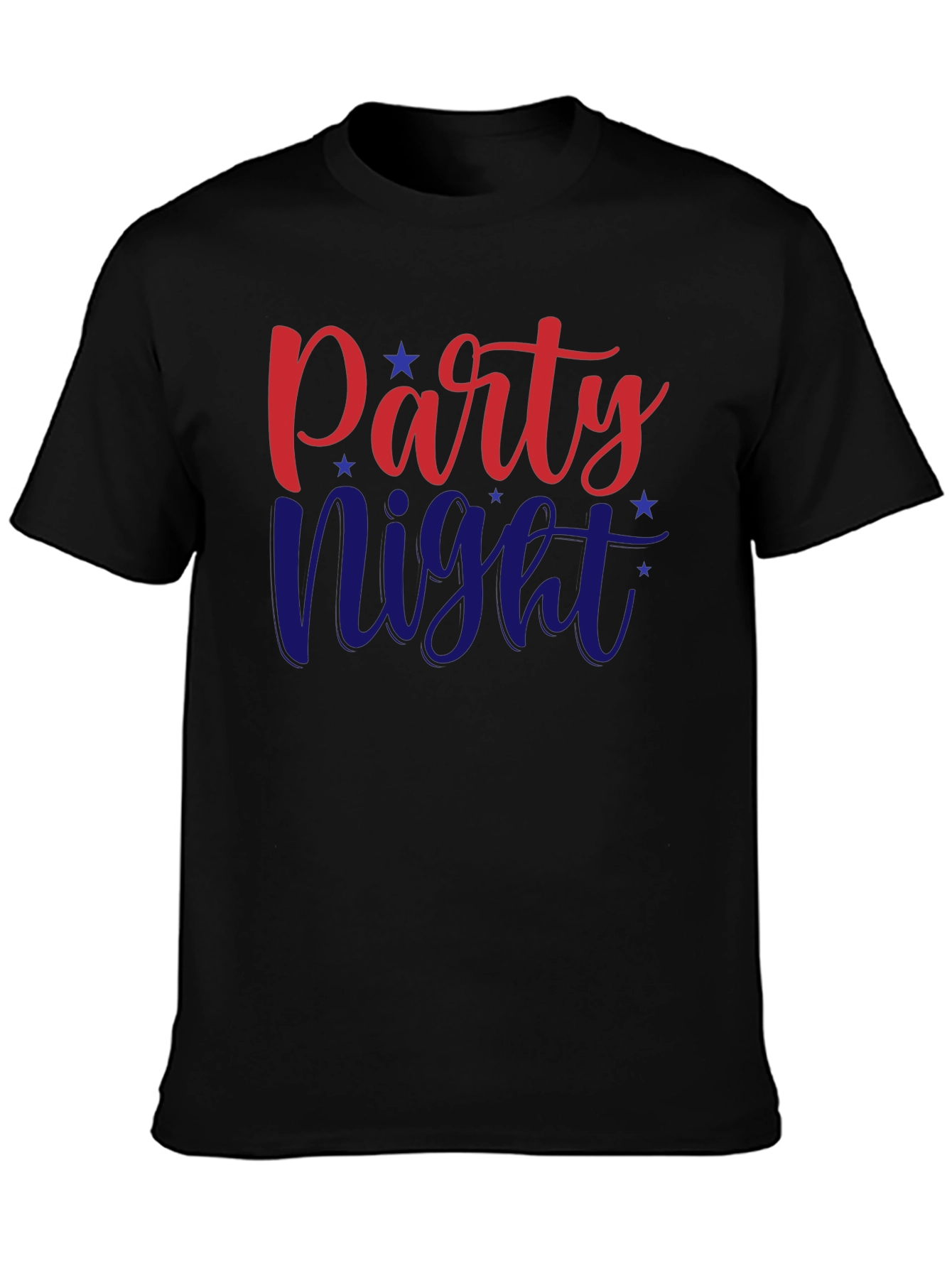 Party Night Graphic Tee - Patriotic T-Shirt