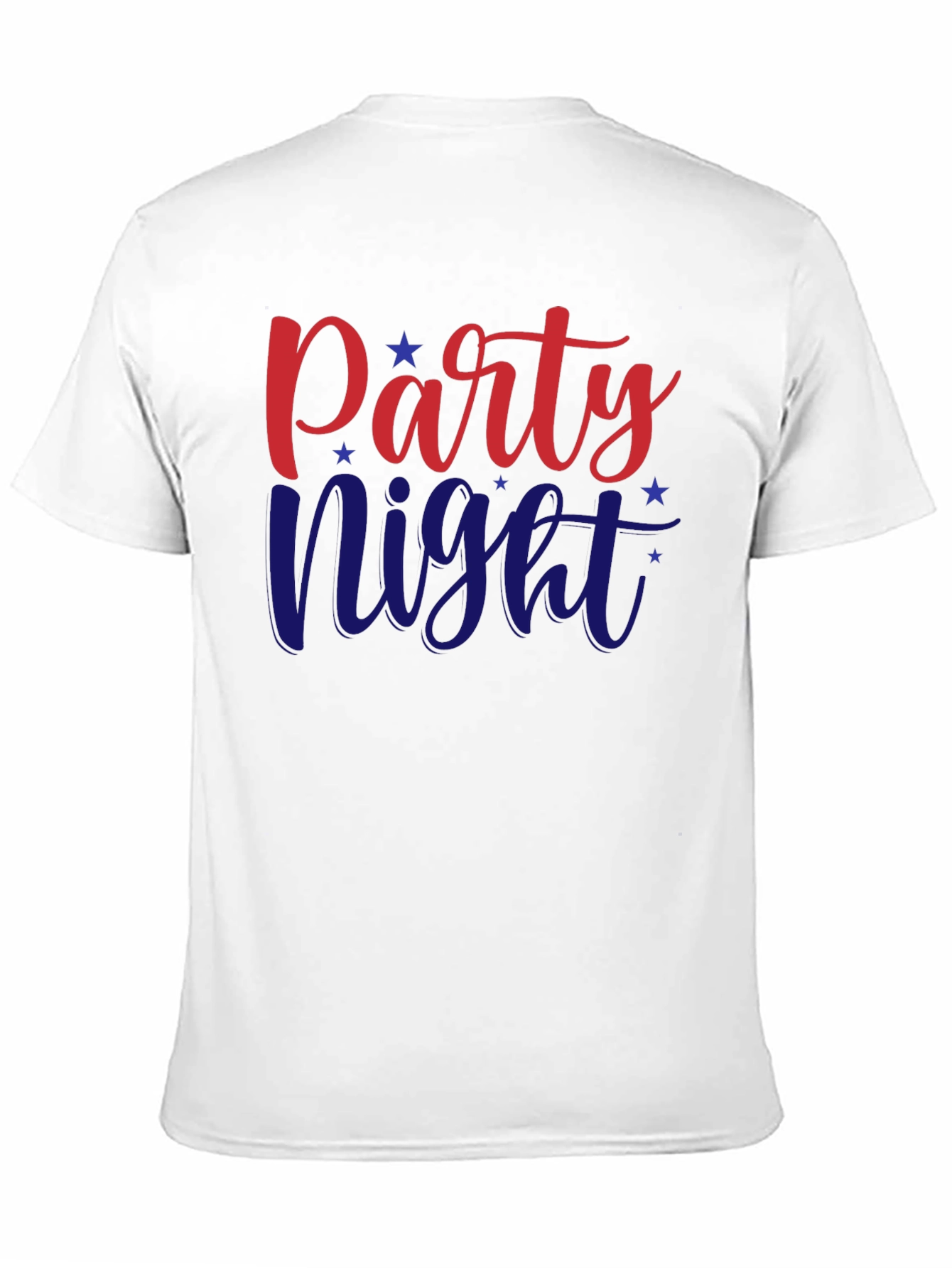 Party Night Graphic Tee - Patriotic T-Shirt