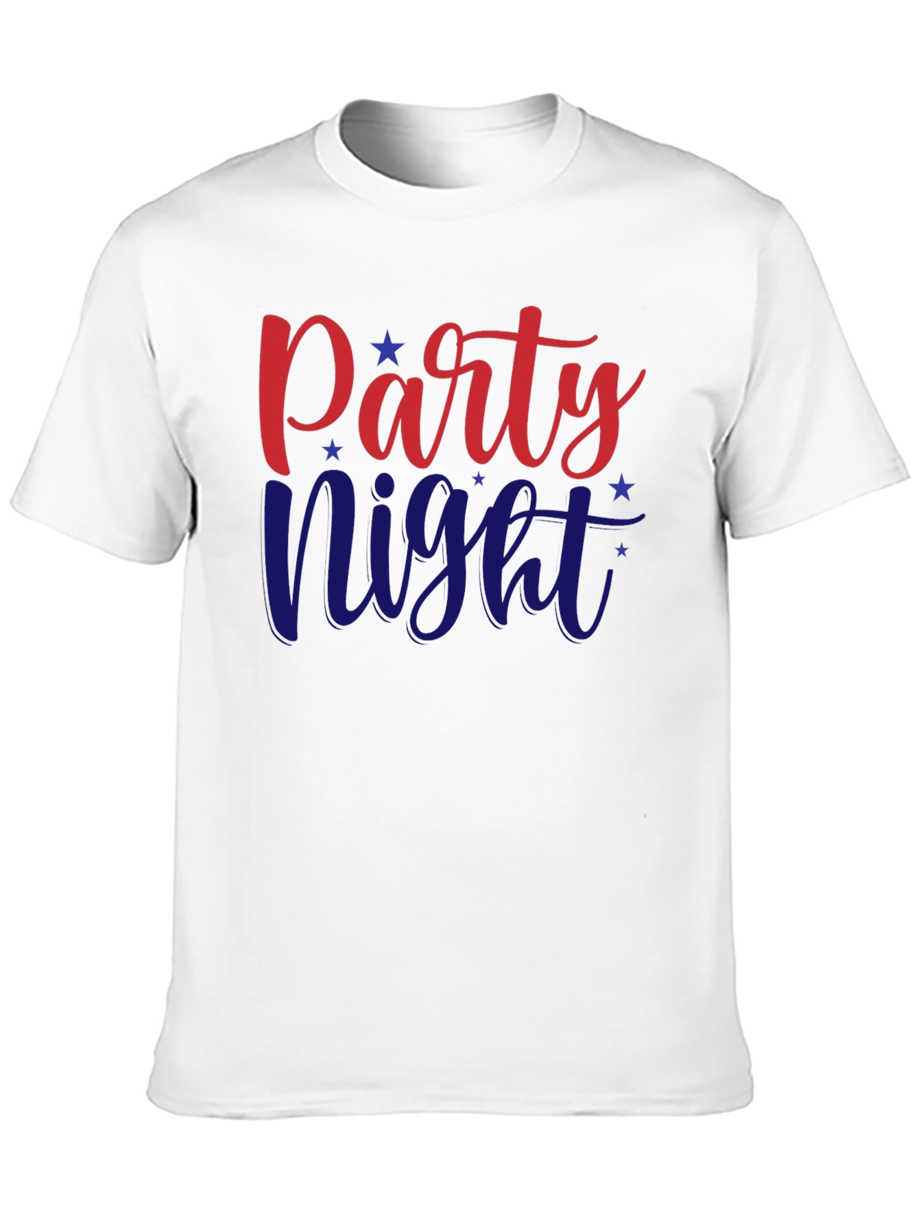 Party Night Graphic Tee - Patriotic T-Shirt