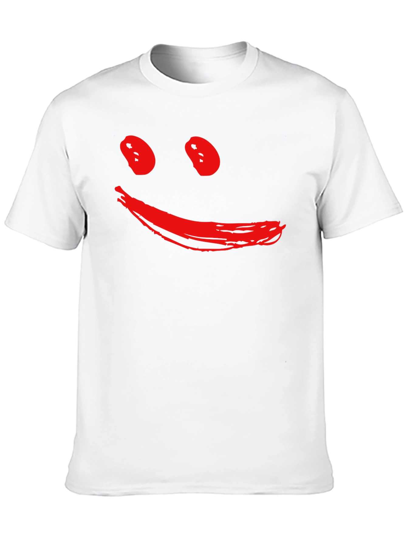 Smiley Face Black T-Shirt - Casual Style