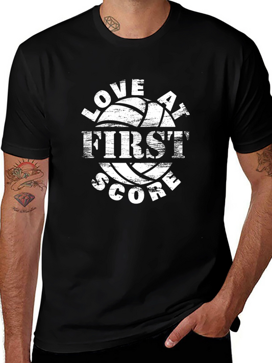 Basketball Love At First Score Graphic T-Shirt