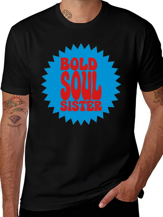 Bold Soul Sister Graphic Tee - Retro Style