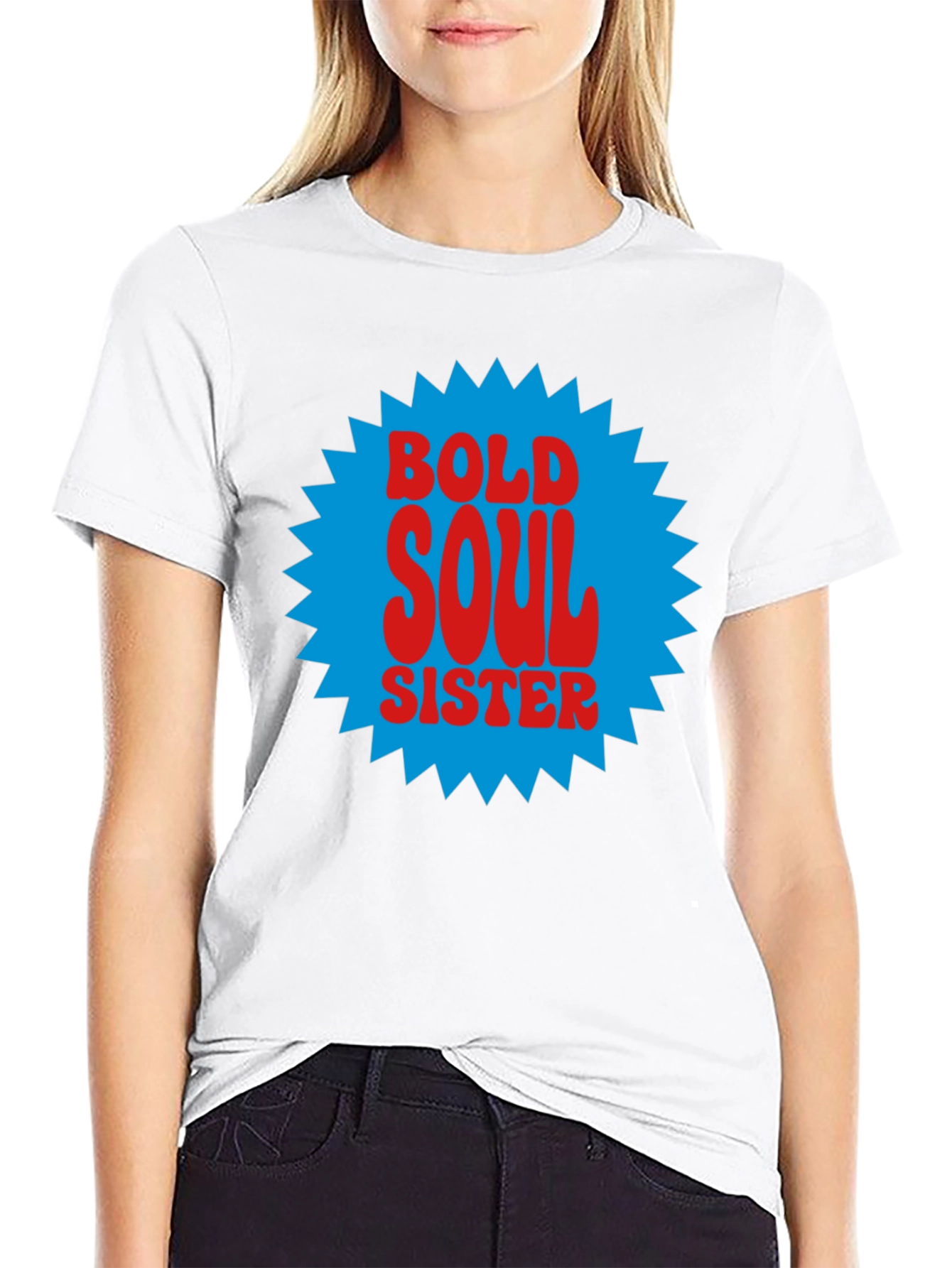 Bold Soul Sister Graphic Tee - Retro Style