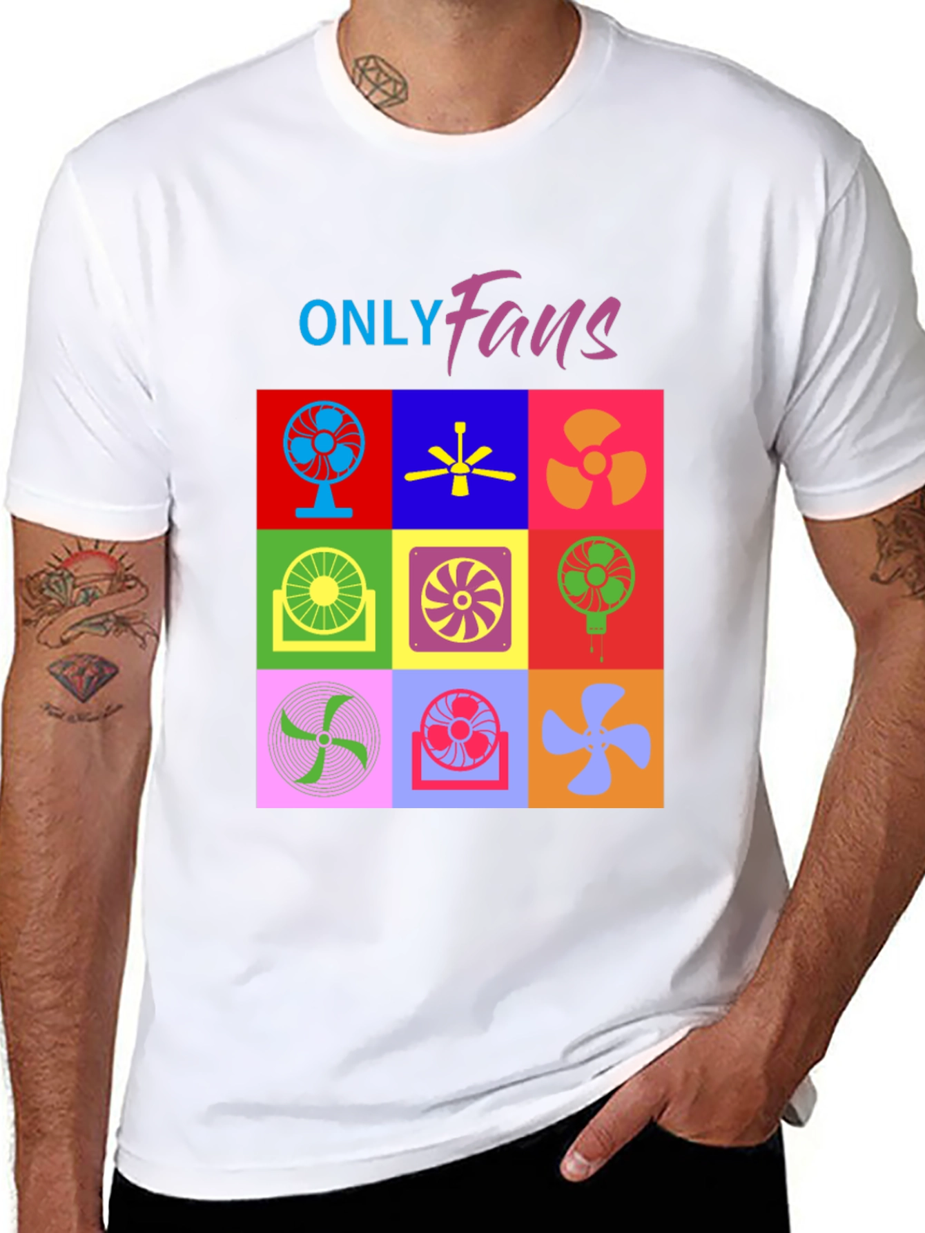 Only Fans T-Shirt - Pop Art Graphic Tee