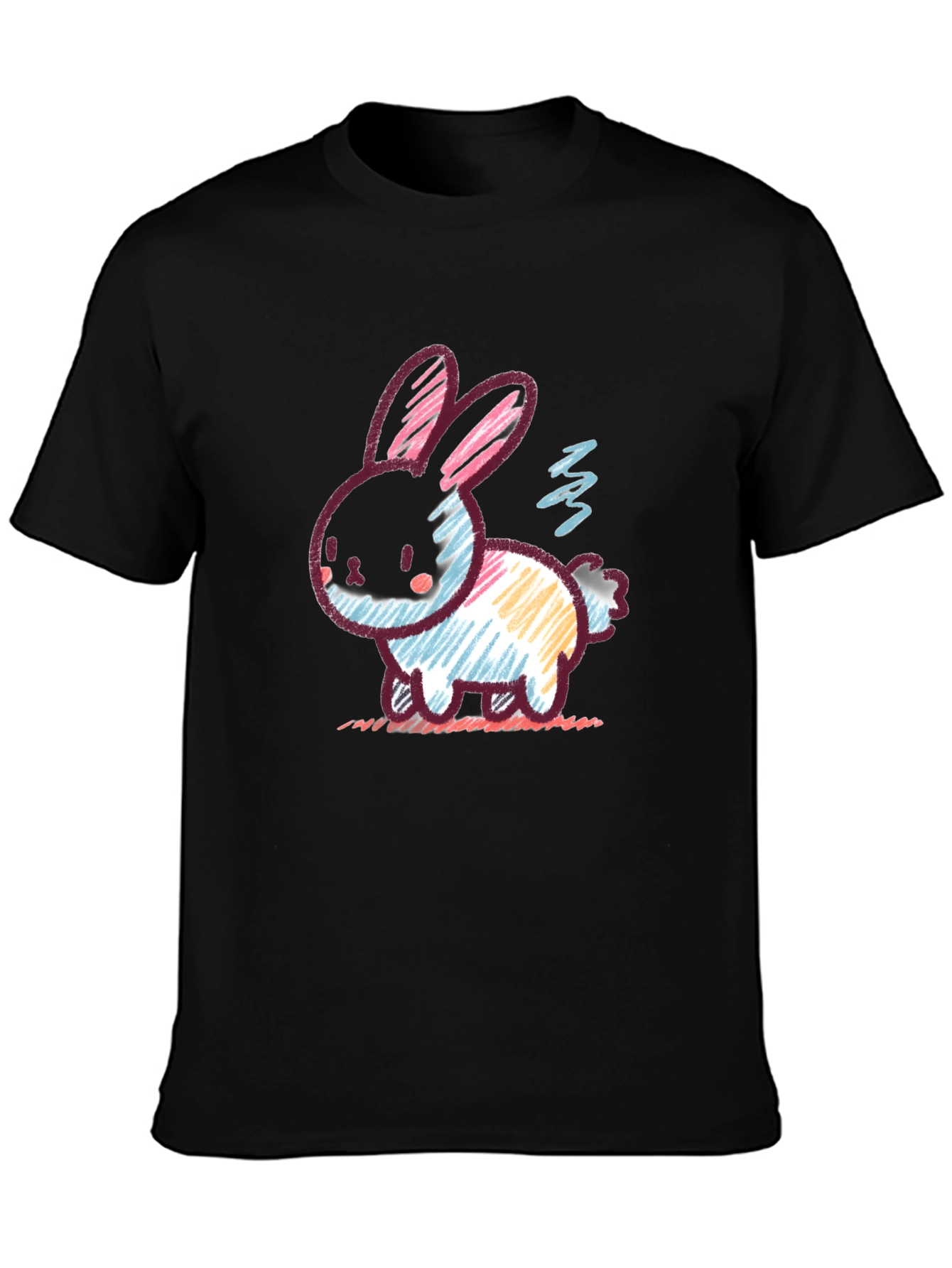 Rabbit Graphic T-Shirt - Quirky Style
