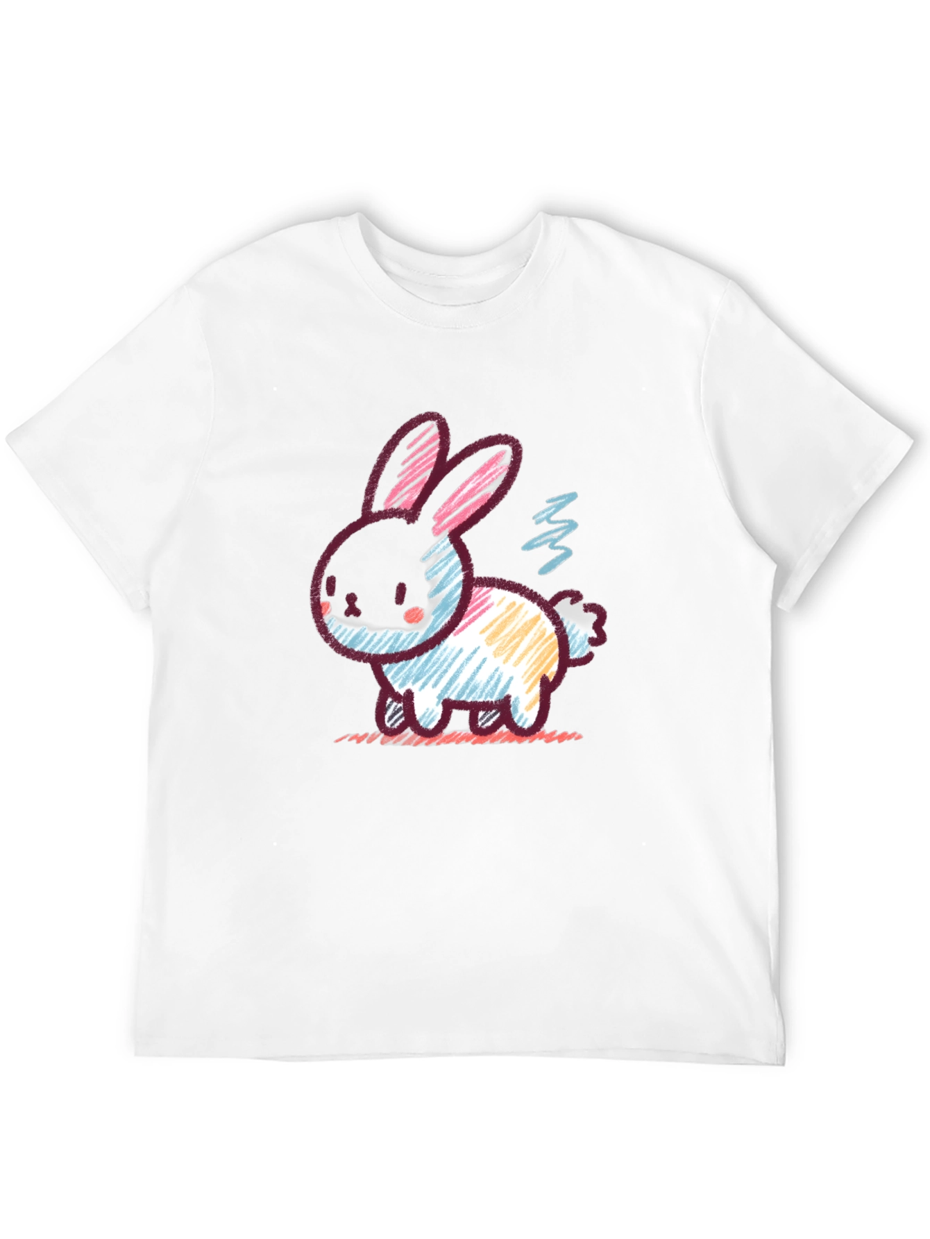 Rabbit Graphic T-Shirt - Quirky Style