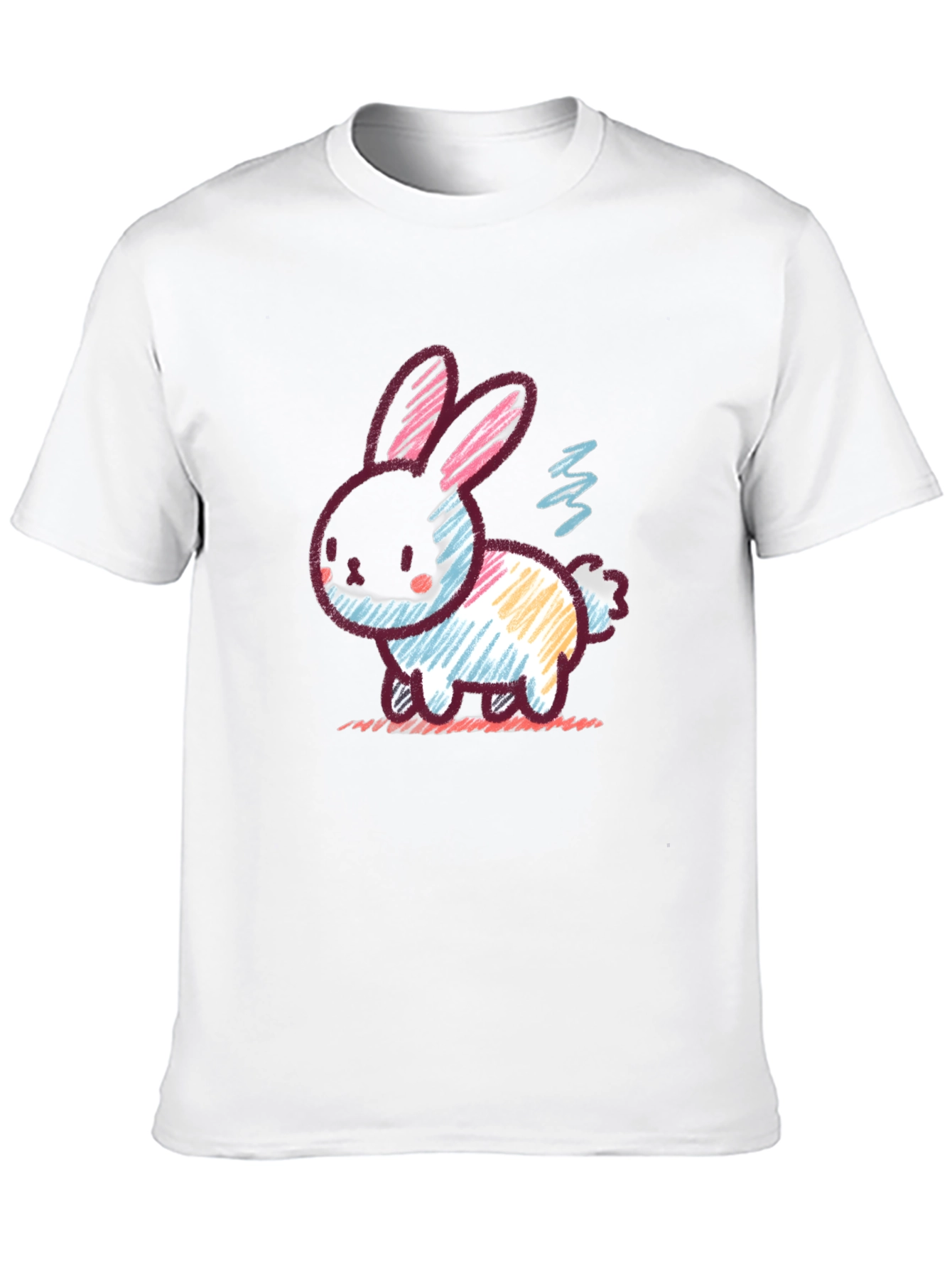 Rabbit Graphic T-Shirt - Quirky Style