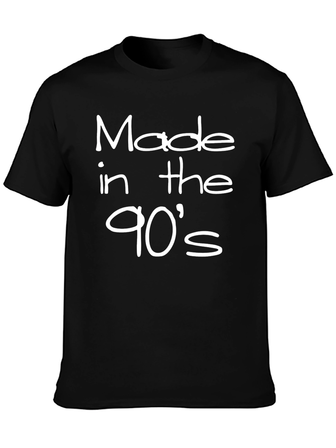 Made in the 90s Black T-Shirt